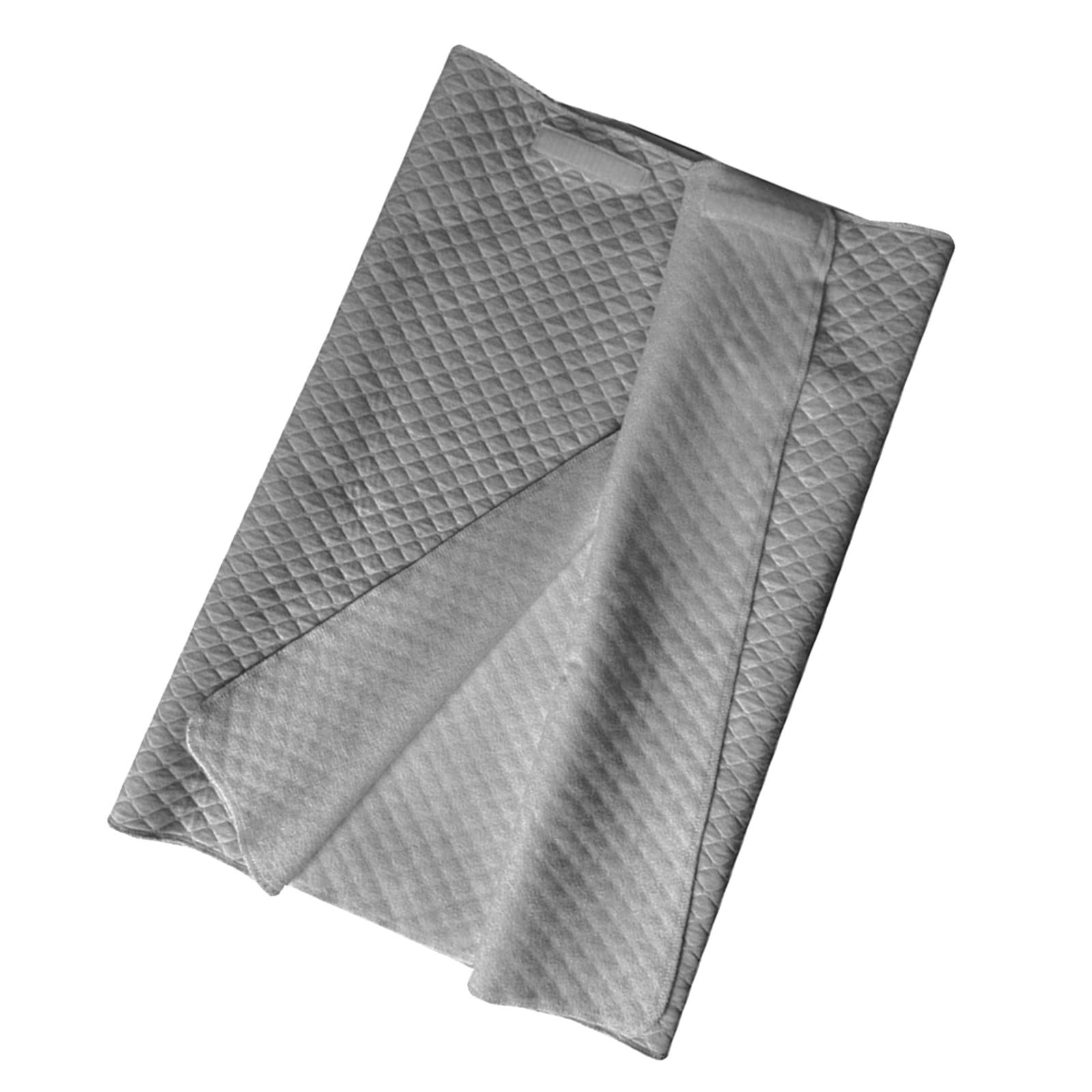 Elderly Diaper Skirt Wearable Incontinence Bed Pads for Adult Nursing Men Gray