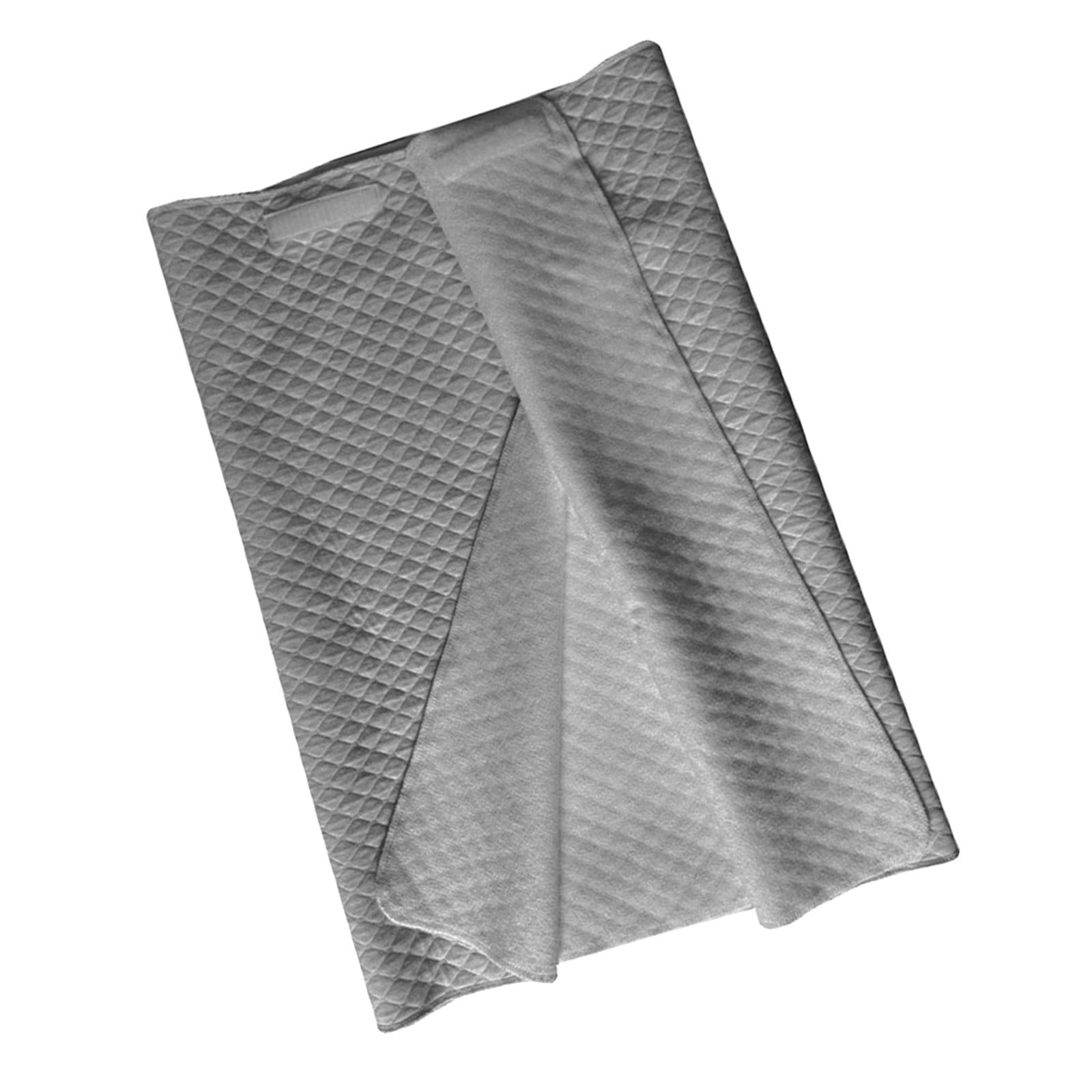 Elderly Diaper Skirt Wearable Incontinence Bed Pads for Adult Nursing Men Gray