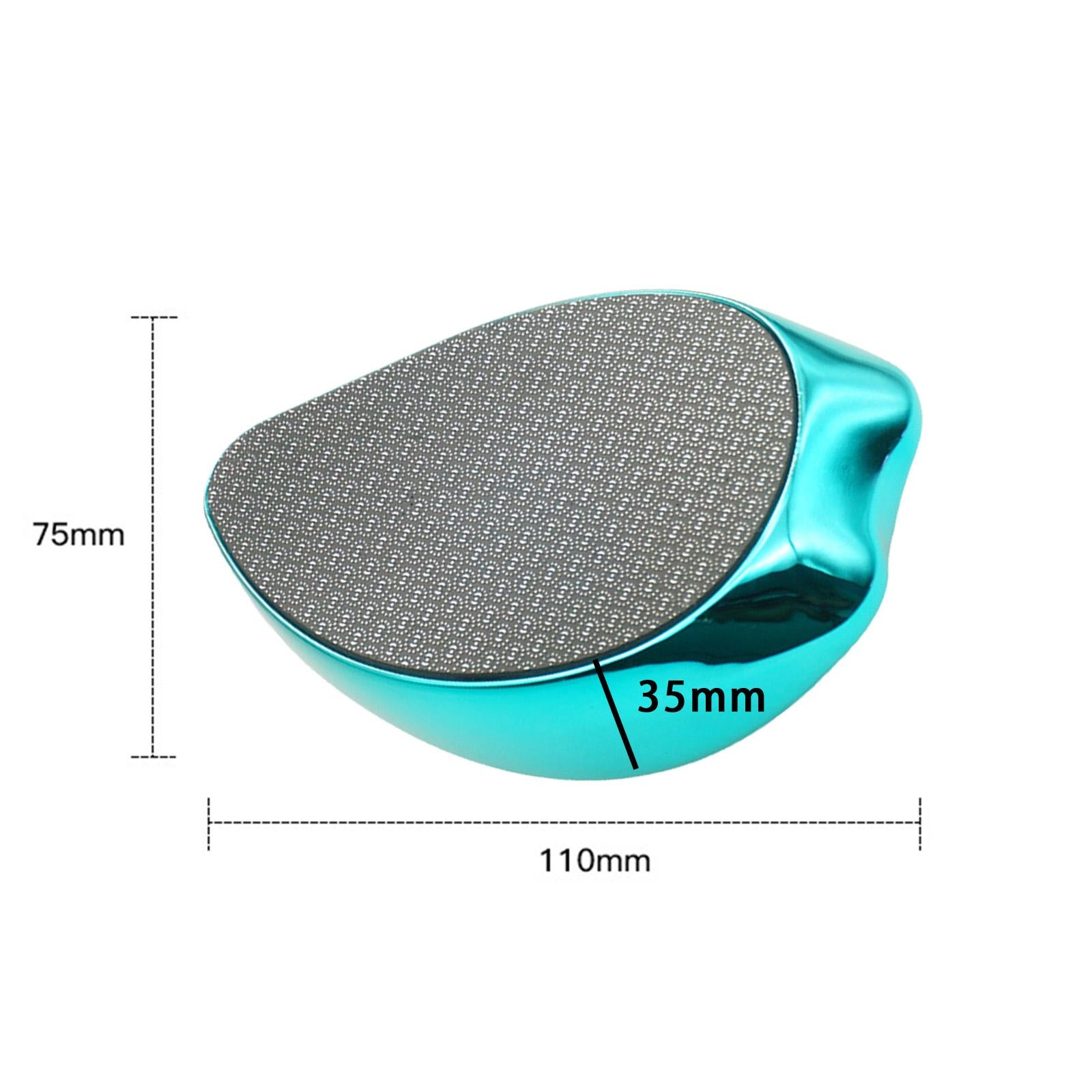 Portable Foot File Reusable Foot Care Tool for Cracked Heel Wet and Dry Feet Green