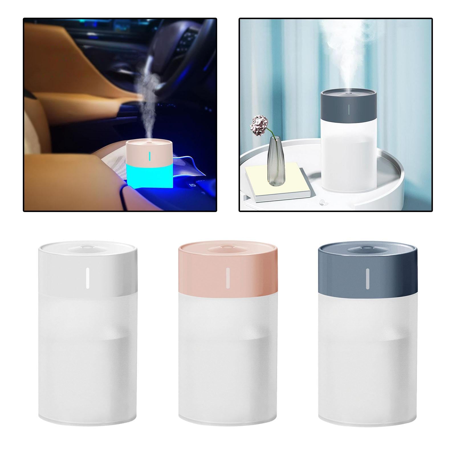 Air Humidifier Two Spray Modes Quiet Comfort USB for Car Home Office Yoga White