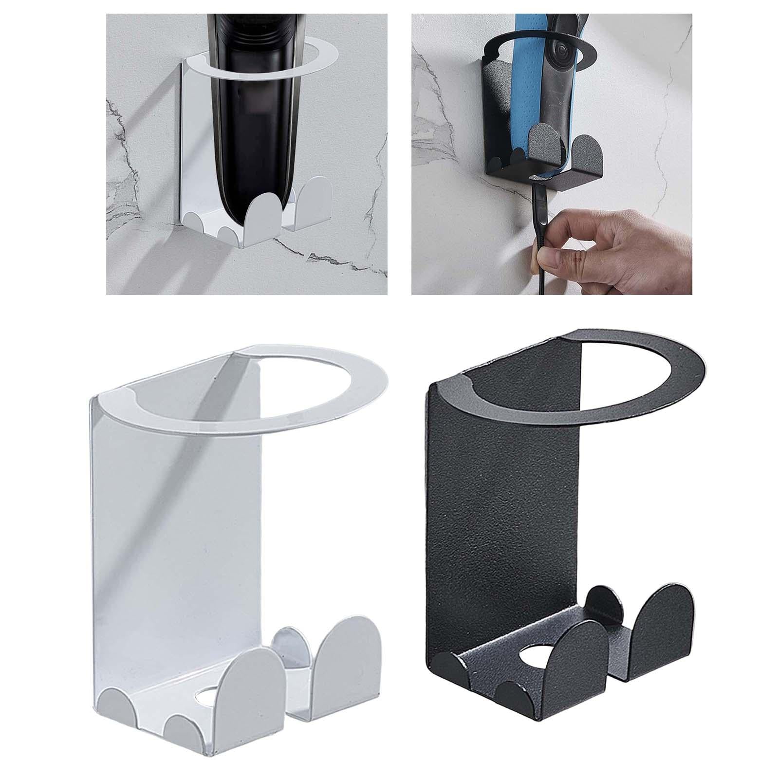 Razor Holder Hook Bracket Hanging Hangers Brush Cups Bathroom Home Use white