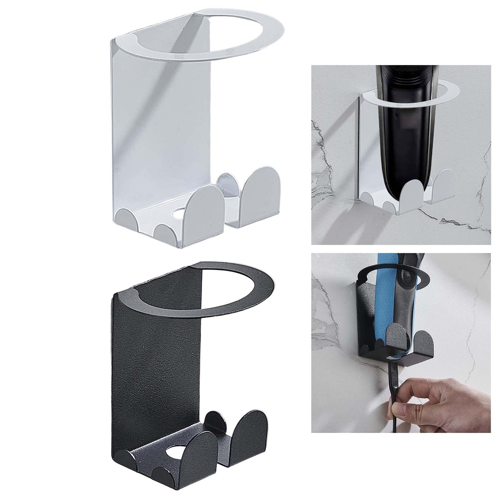 Razor Holder Hook Bracket Hanging Hangers Brush Cups Bathroom Home Use white