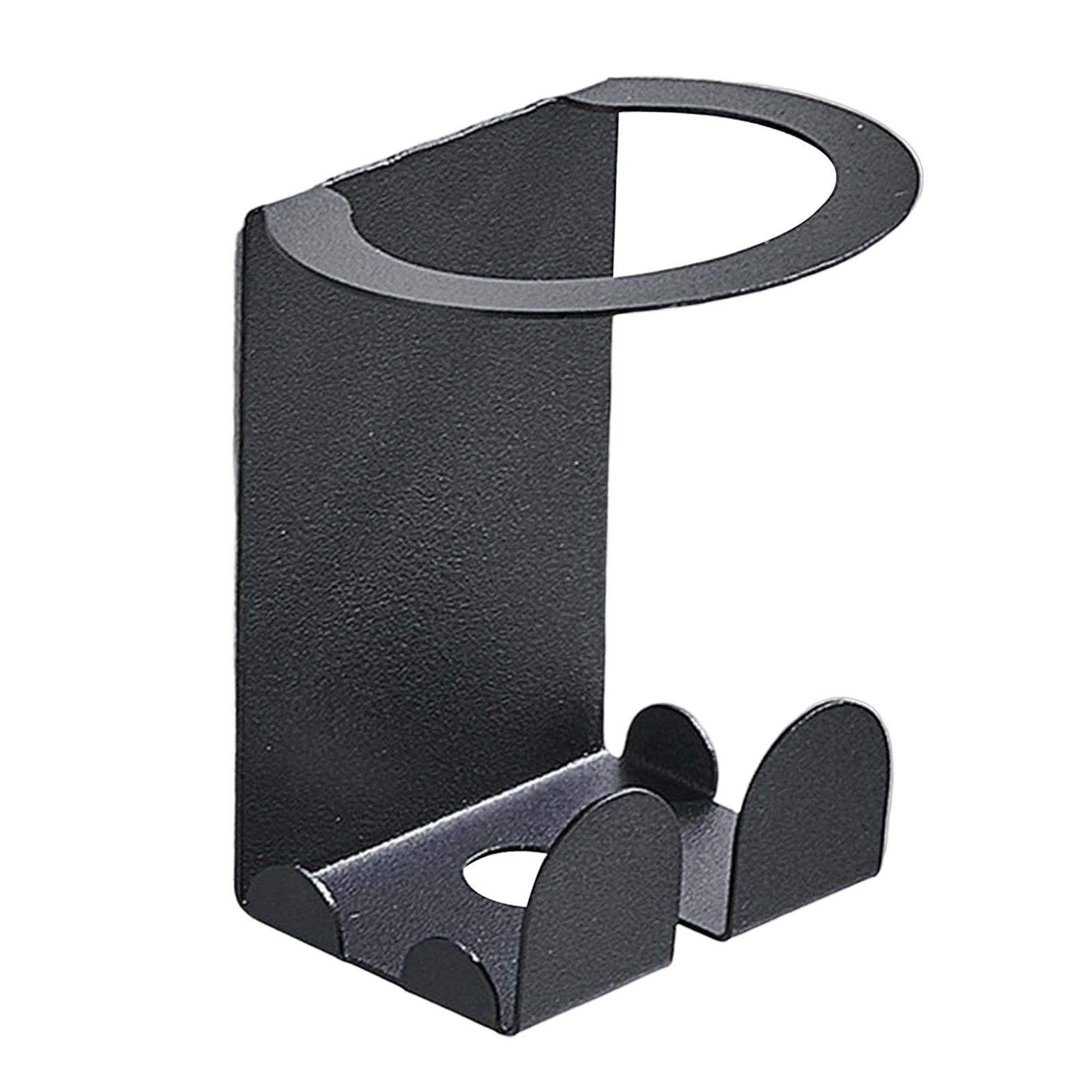 Razor Holder Hook Bracket Hanging Hangers Brush Cups Bathroom Home Use Black