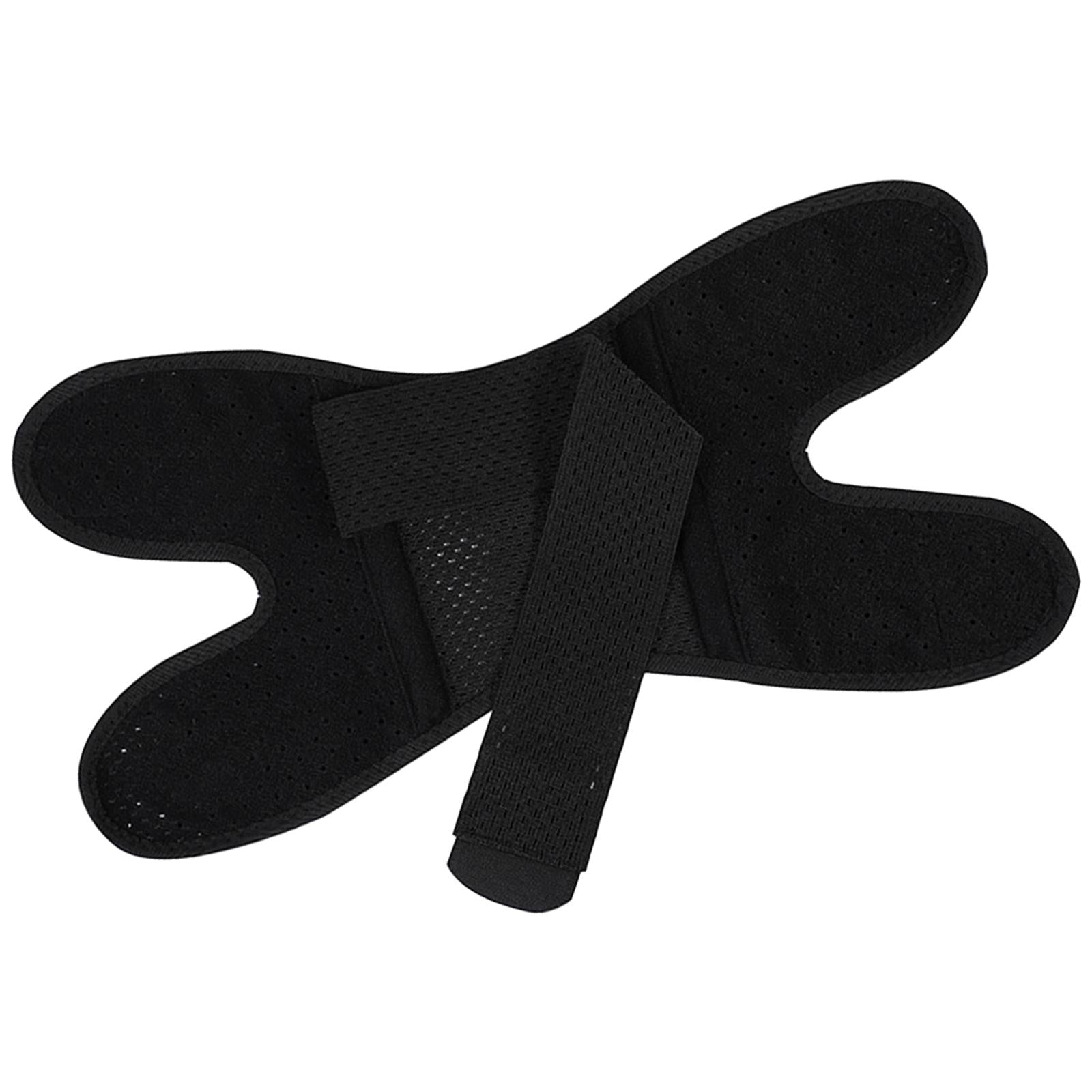 Black Knee Brace for Tennis Volleyball for Tendinitis Pain L Left