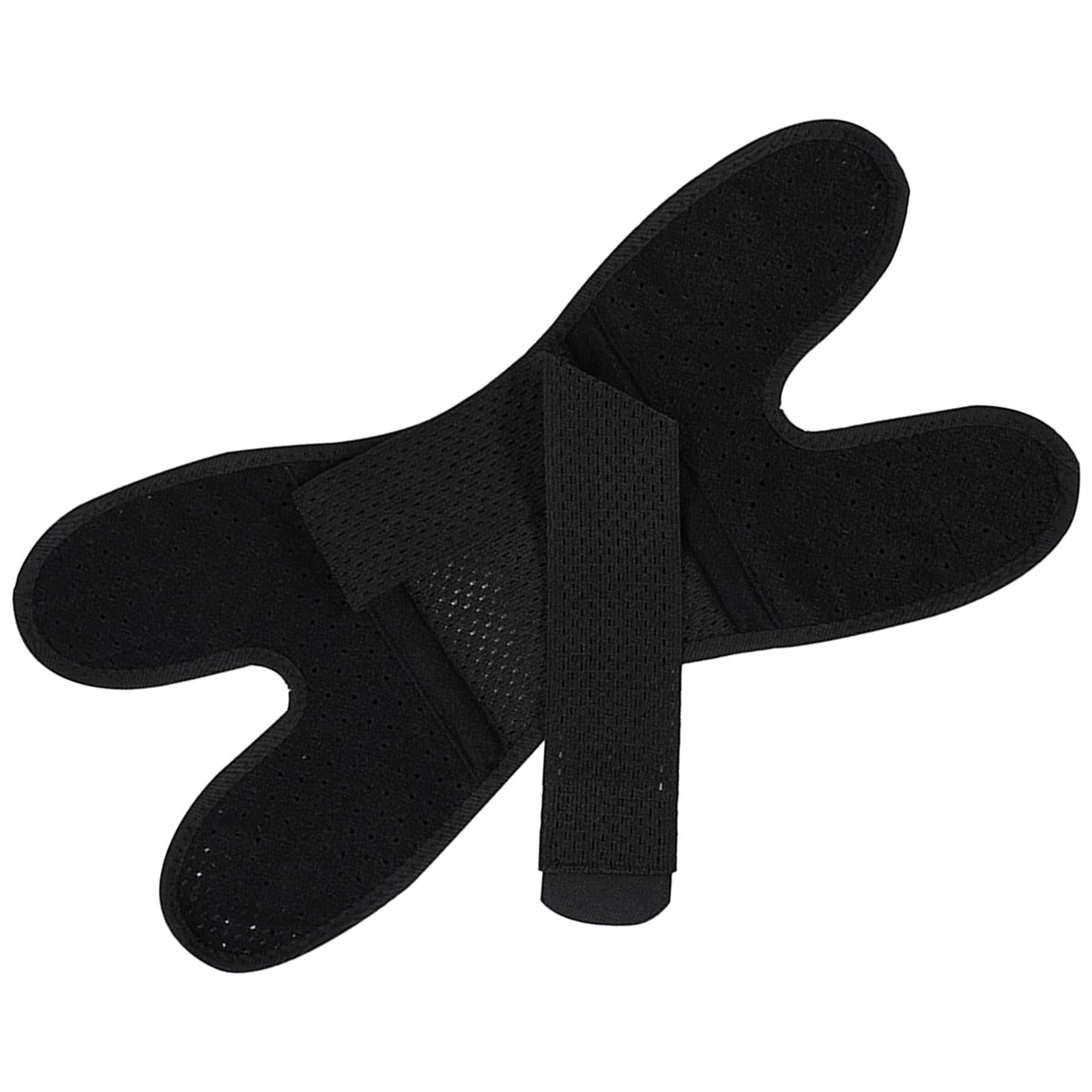 Black Knee Brace for Tennis Volleyball for Tendinitis Pain L Left