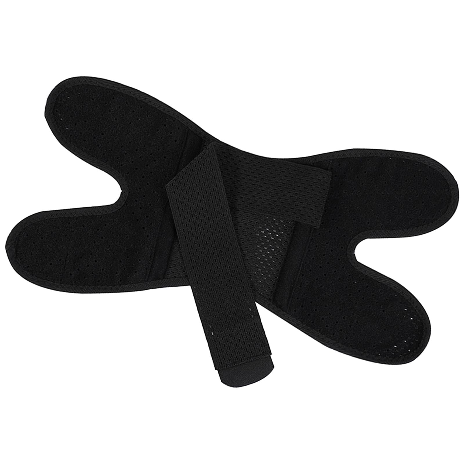 Black Knee Brace for Tennis Volleyball for Tendinitis Pain L Right