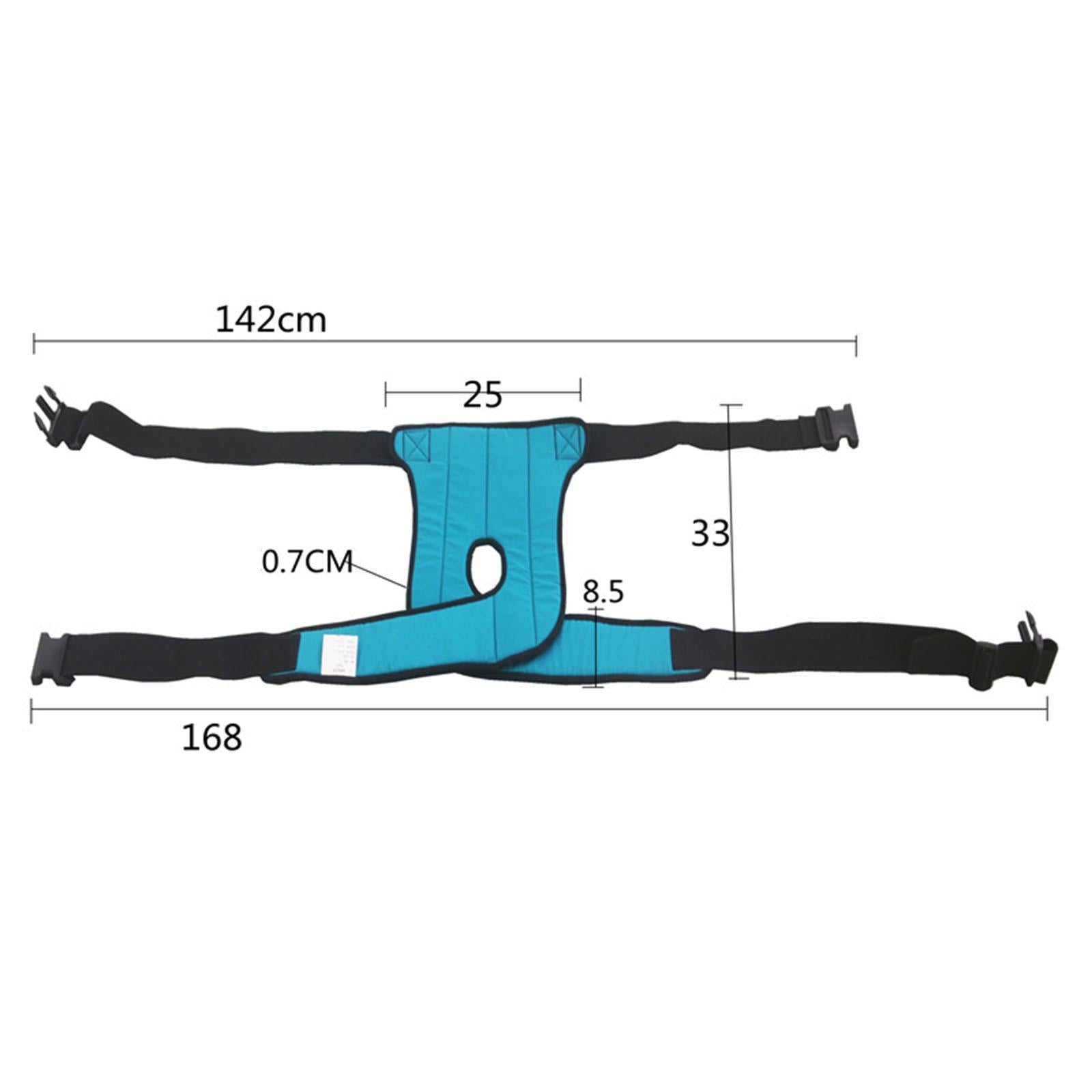 Wheelchair Restraint Belt Harness Anti Fall for Patients Cares Legs Belt