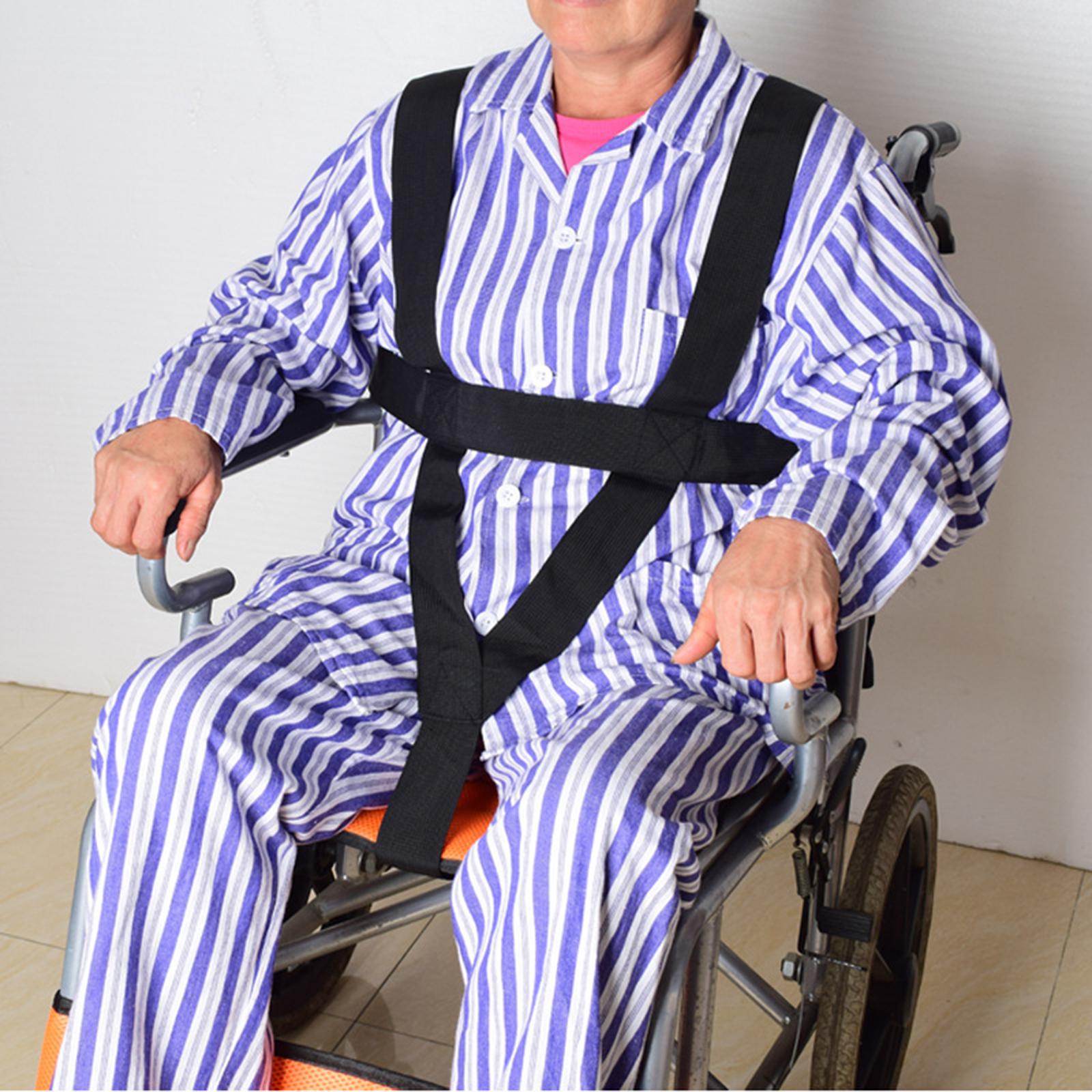 T Shape Wheelchair Restraints Straps Wheelchair Seat Belt Accessories Tool