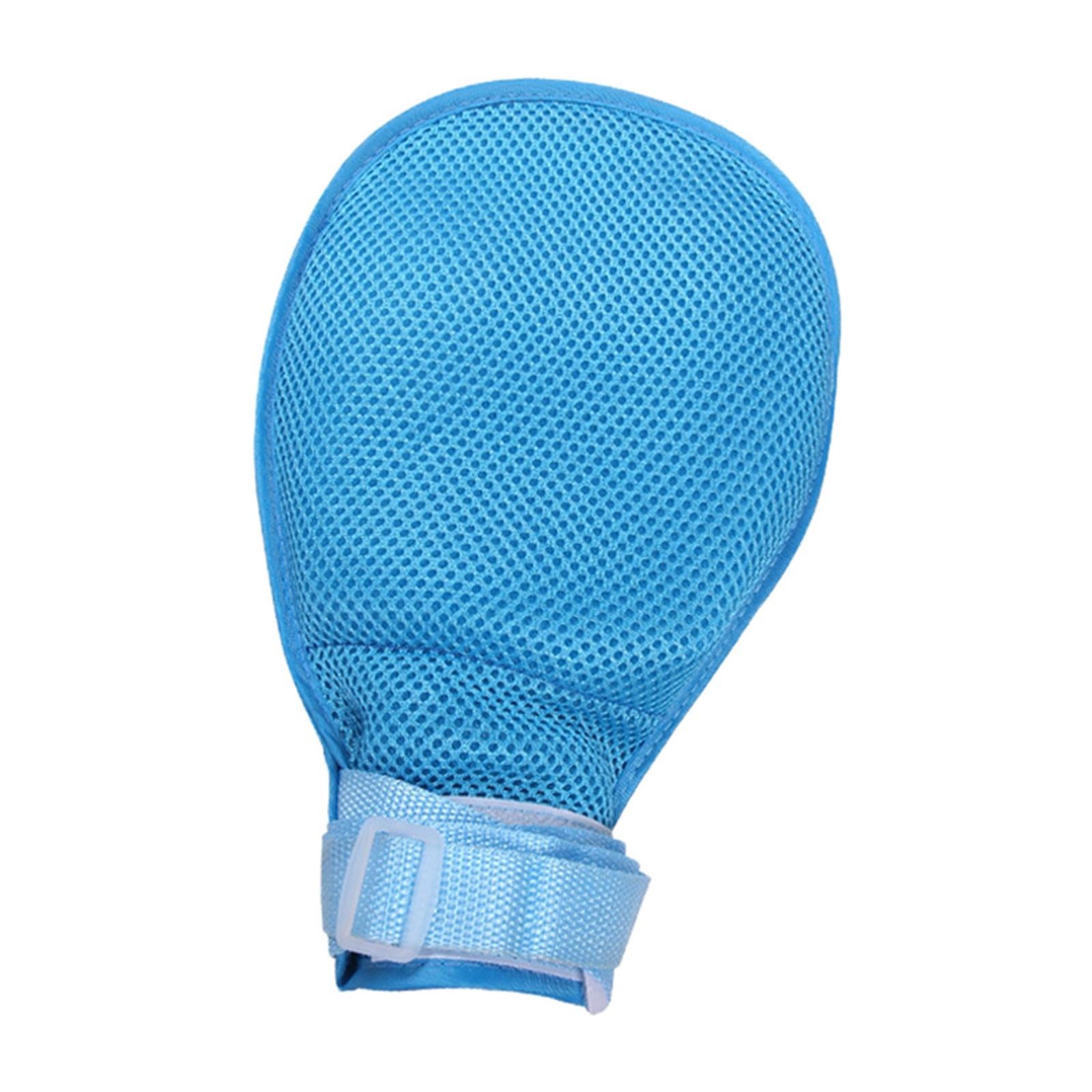 Hand Restraint Safety Mitts Glove Padded Gloves for Helpful for Caregivers No Front Zipper