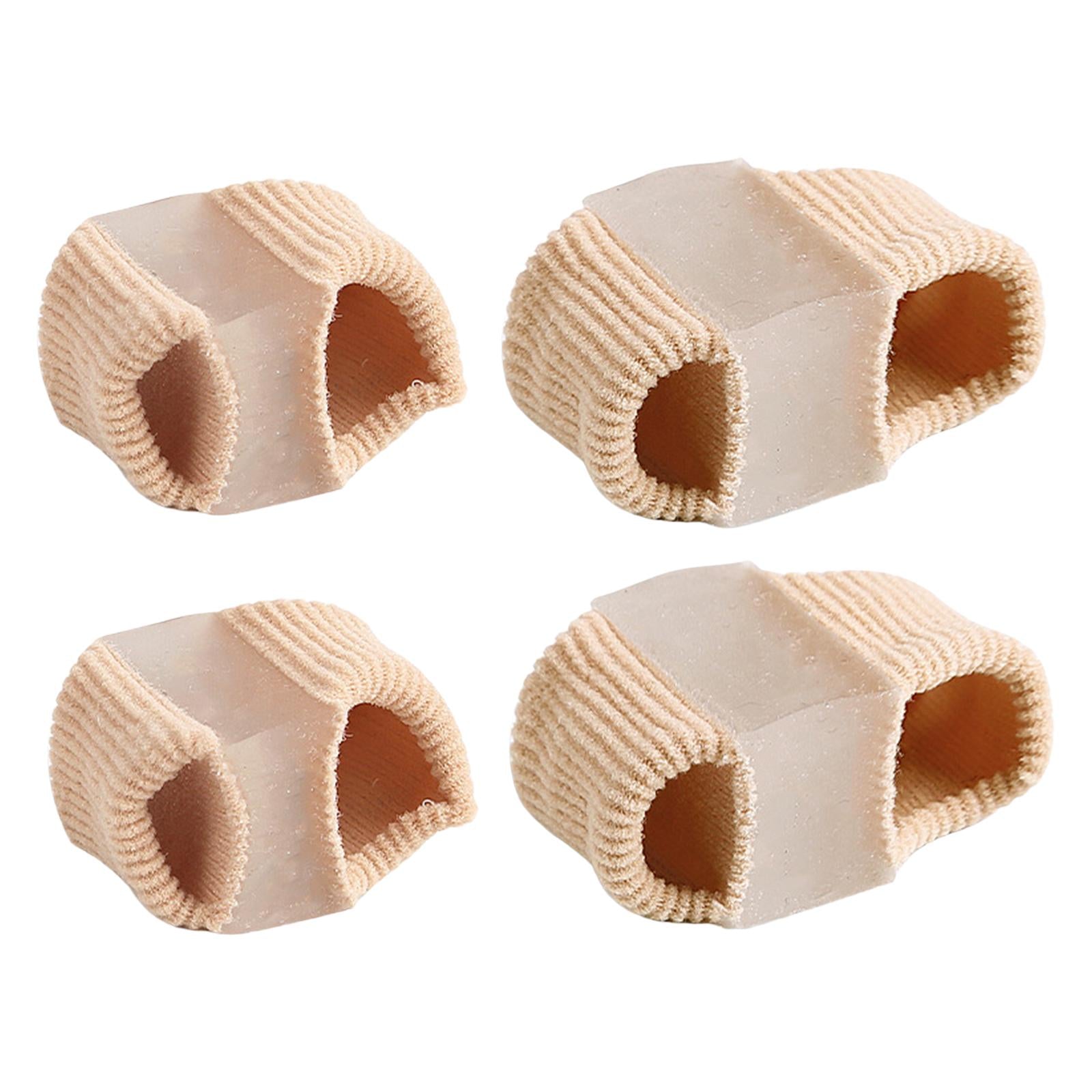 Set of 2 Toe Separator Gel Bunion Corrector Relief S 3x1.5x2cm