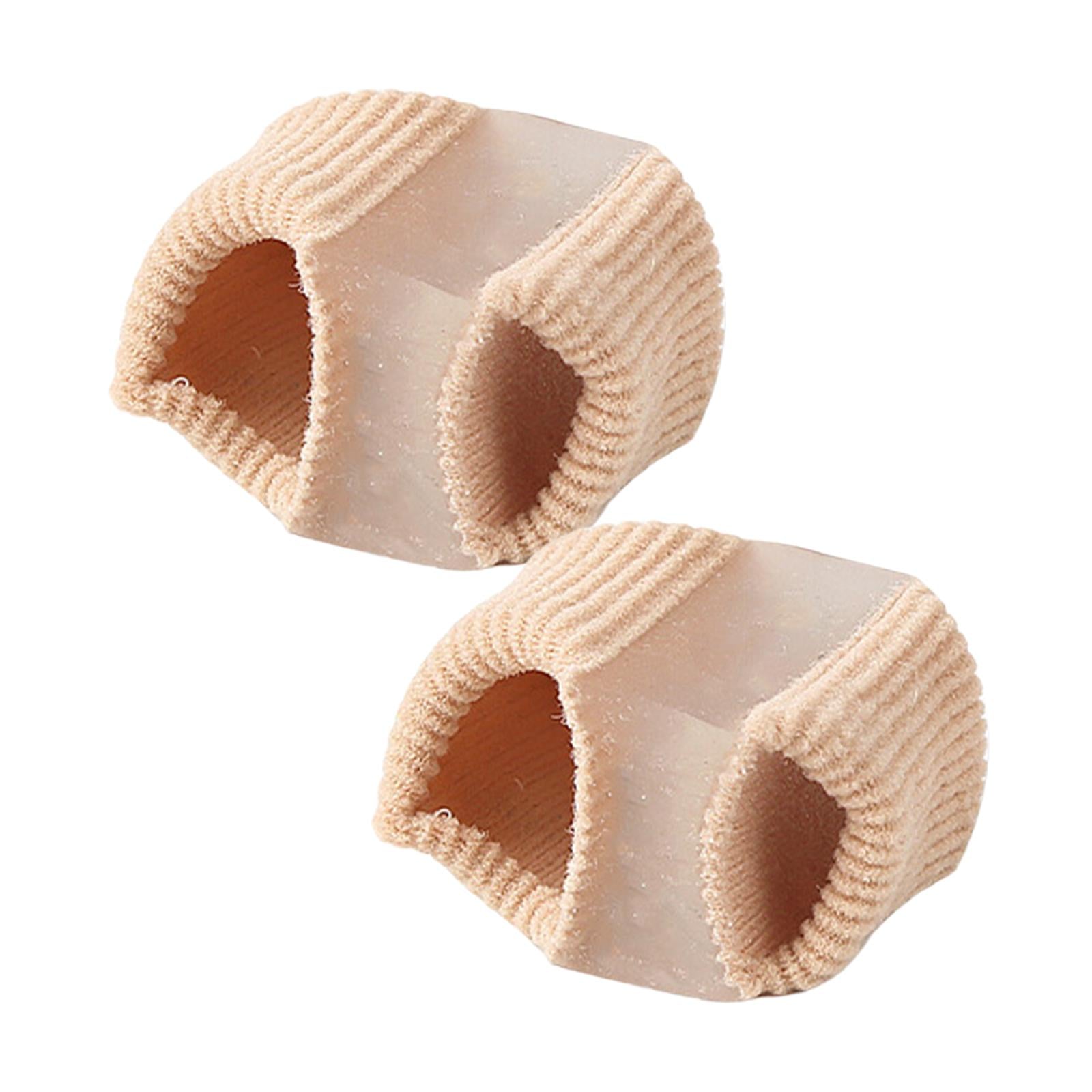 Set of 2 Toe Separator Gel Bunion Corrector Relief S 3x1.5x2cm
