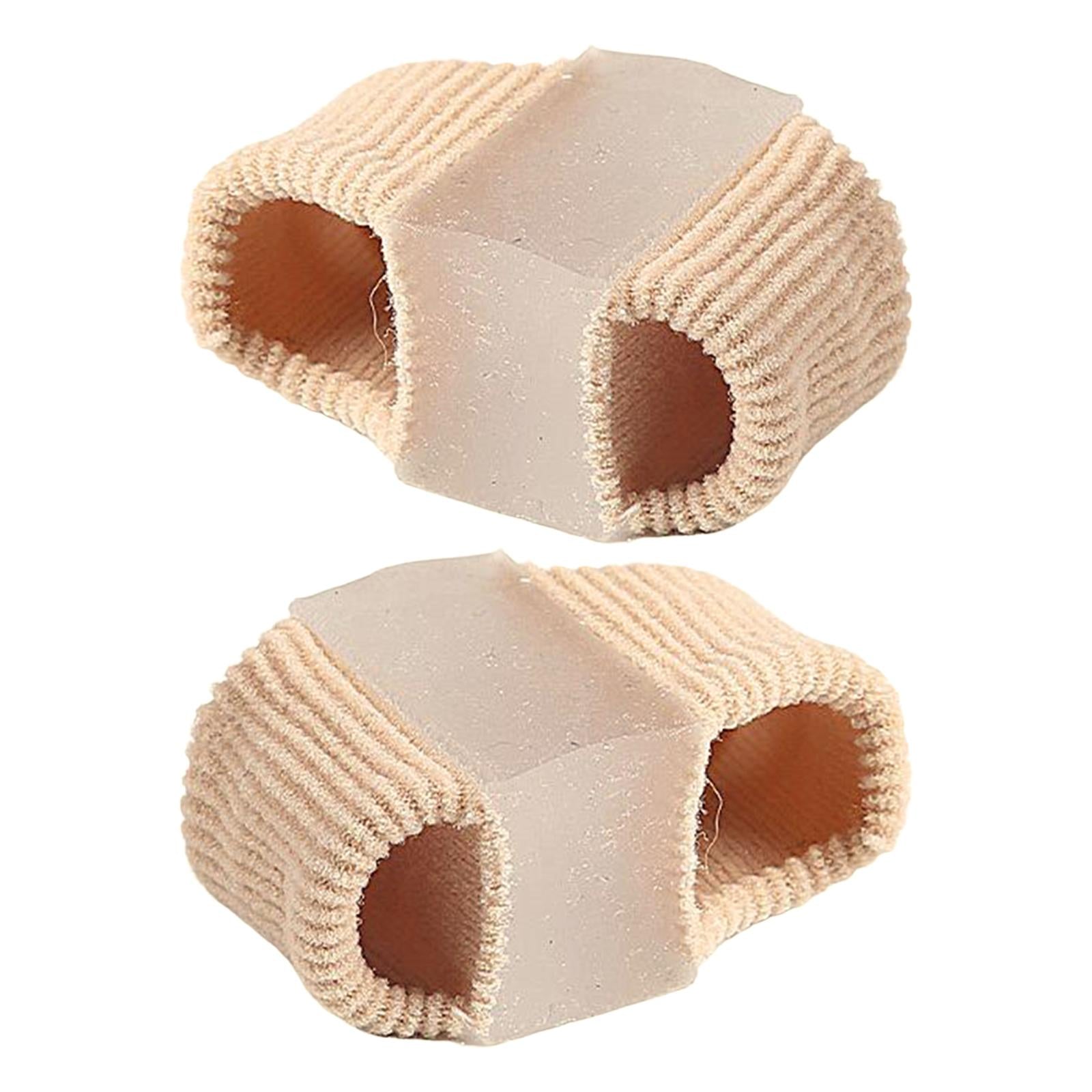Set of 2 Toe Separator Gel Bunion Corrector Relief L 3.2x1.8x2.2 cm