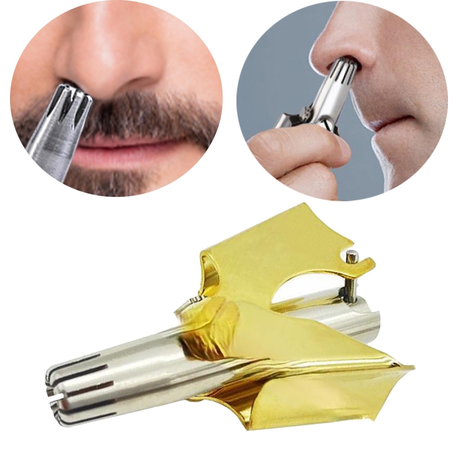 Mini Nose Ear Hair Trimmer Washable Hair Cutter Razor Shaver Low Noise