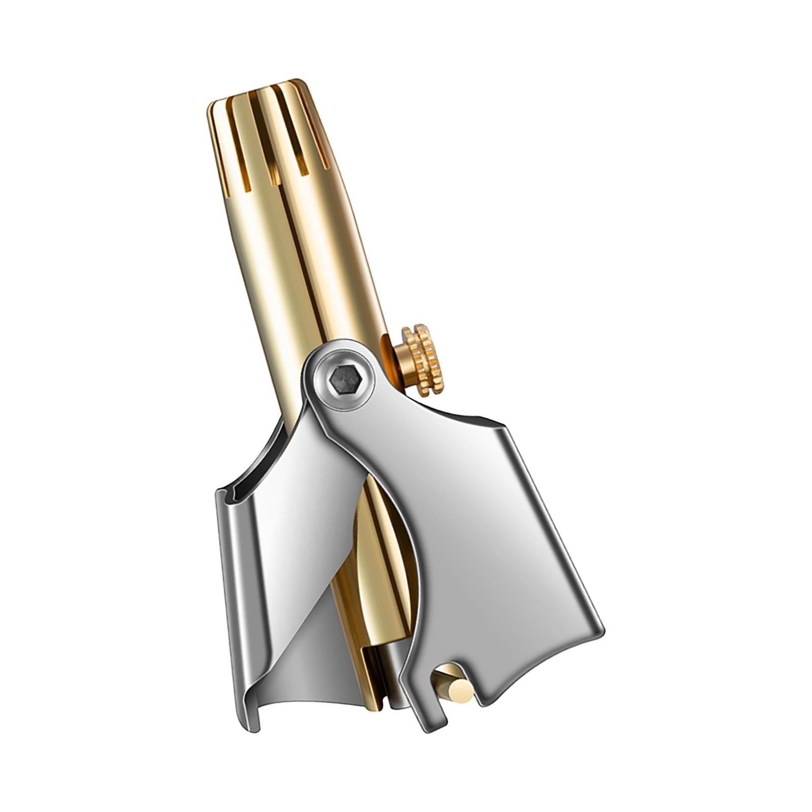 Manual Nose Trimmer No Batteries Razor Nasal Shaver Ear Hair Cutter