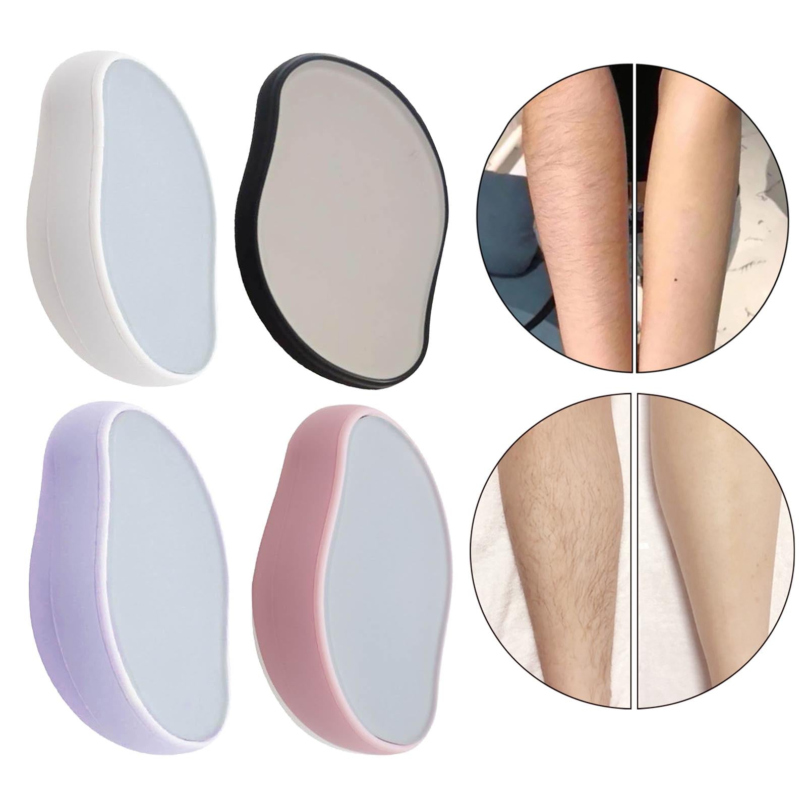 Painless Physical Hair Removal Epilator Depilation Exfoliating Tool White