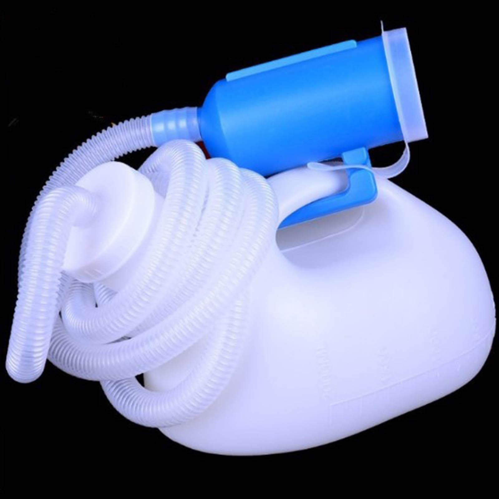 Leakproof Urinals for Men 2000ml with Lid Home Elder Container Jar White
