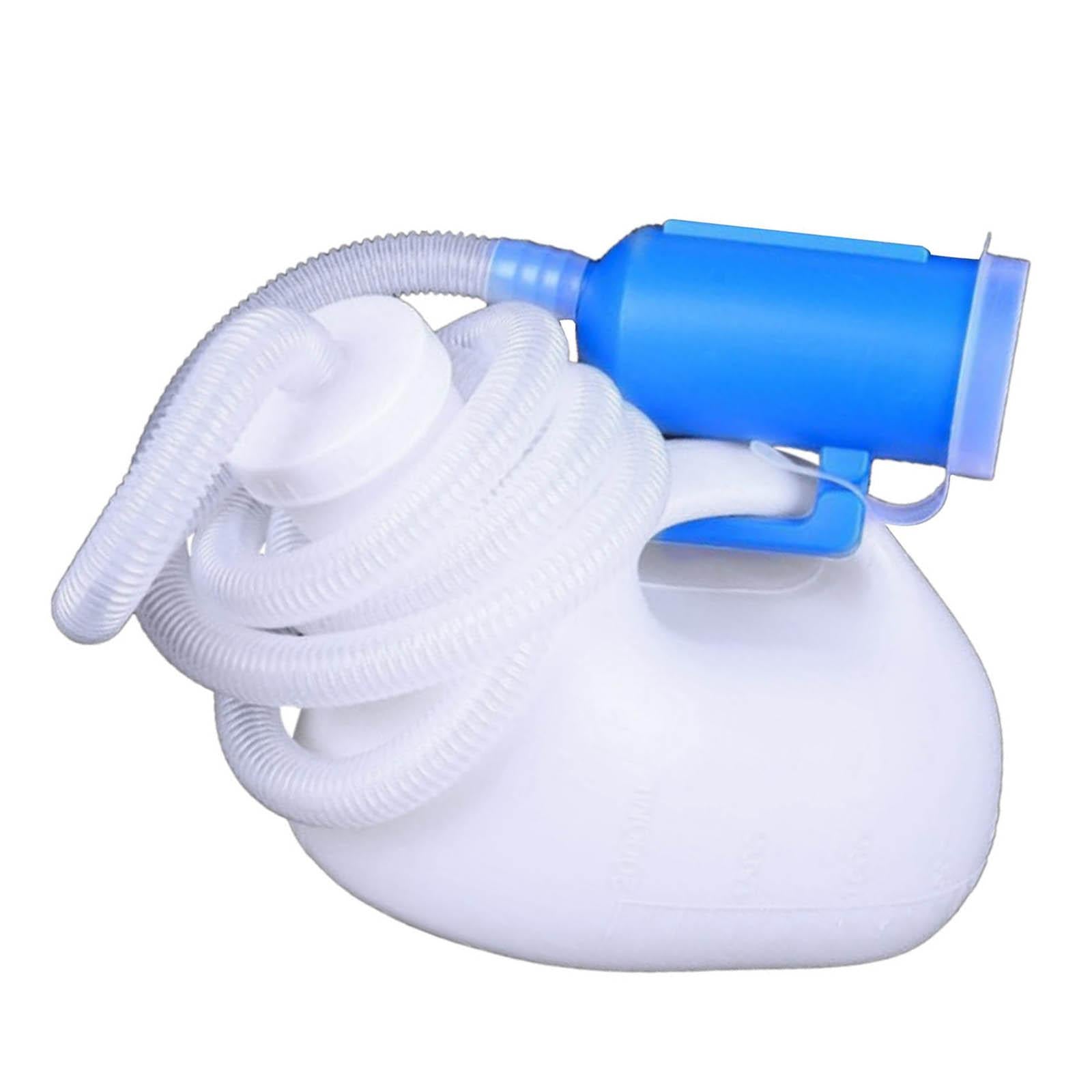 Leakproof Urinals for Men 2000ml with Lid Home Elder Container Jar White