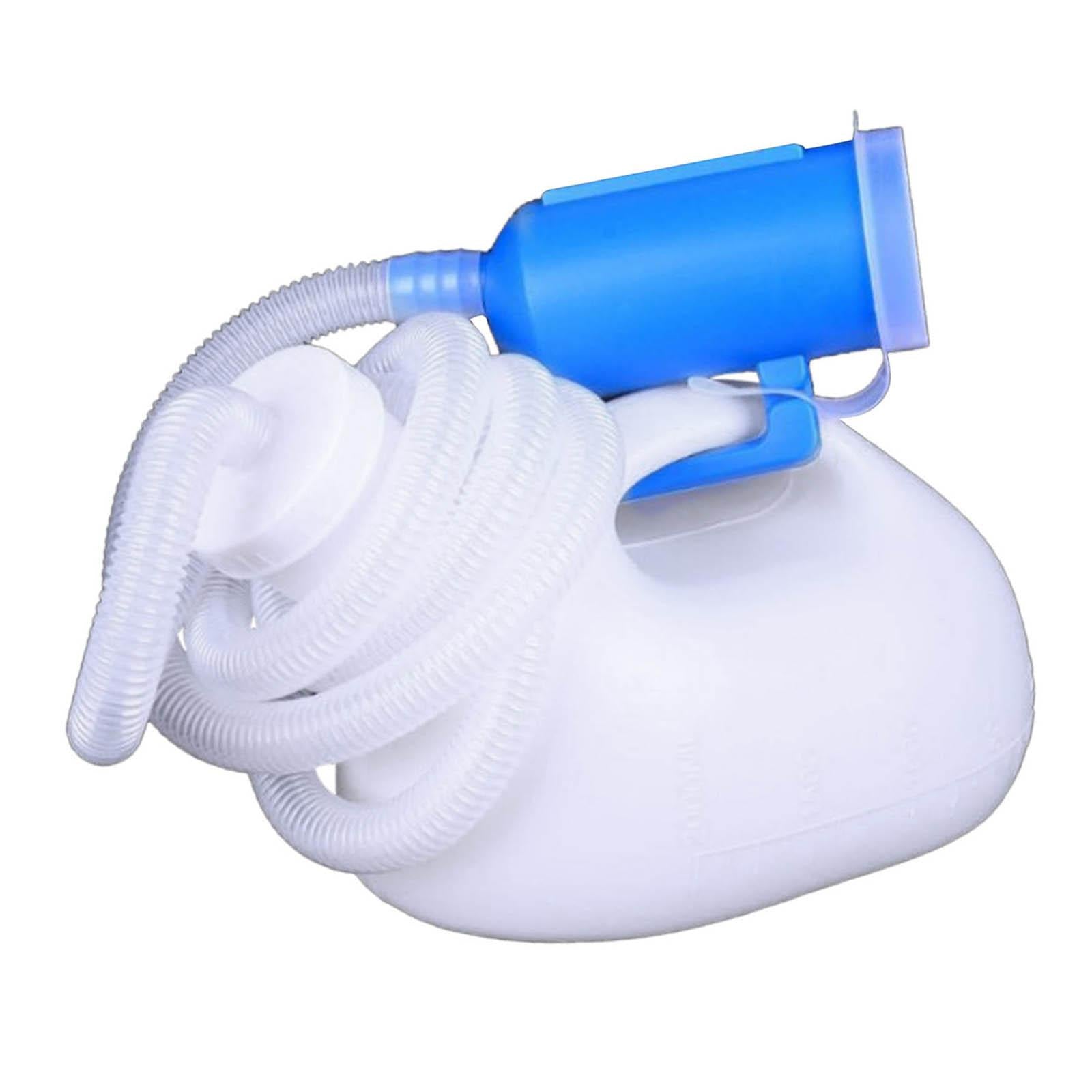 Leakproof Urinals for Men 2000ml with Lid Home Elder Container Jar White