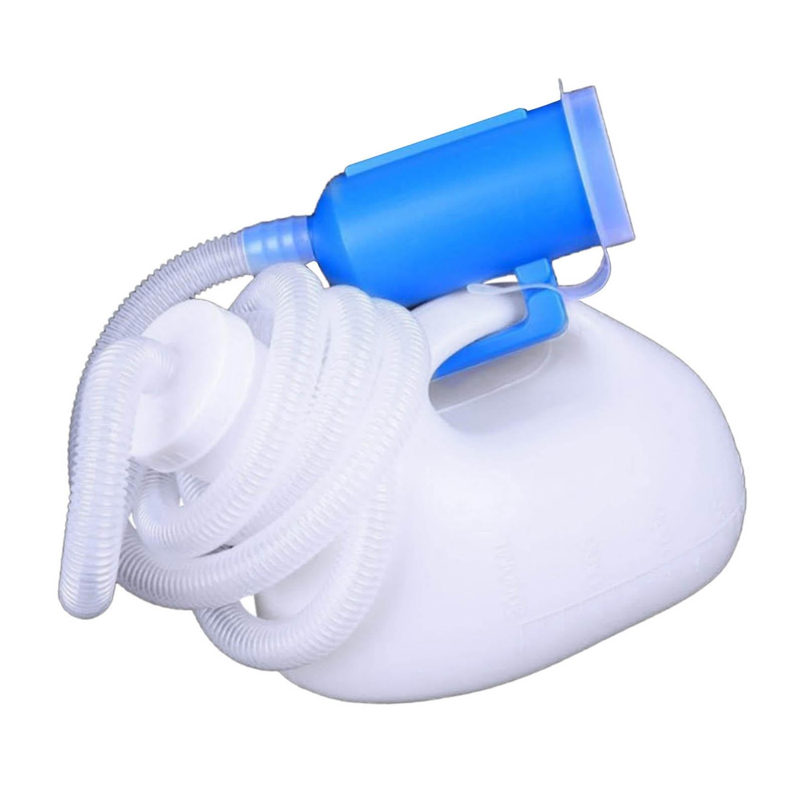 Leakproof Urinals for Men 2000ml with Lid Home Elder Container Jar White