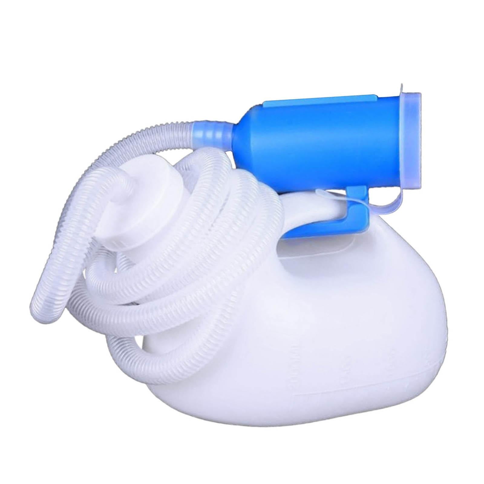 Leakproof Urinals for Men 2000ml with Lid Home Elder Container Jar White