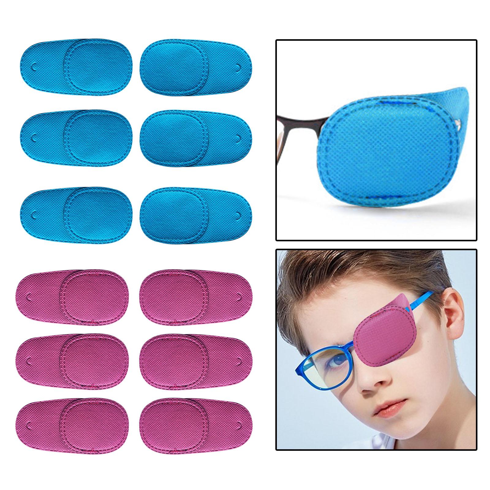 6x Amblyopia Eye Patches Visual Corrected for Strabismus Lazy Eye Girls Boys Pink