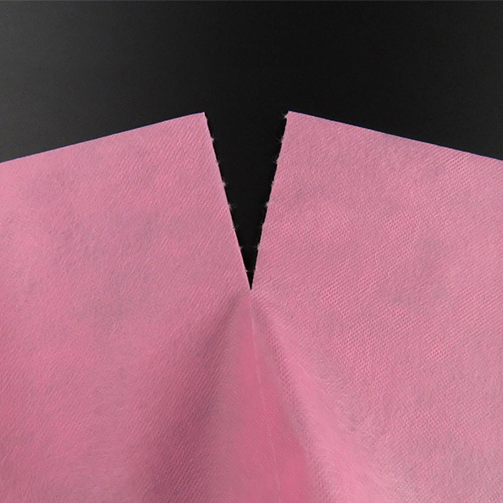 Disposable Massage Table Sheets 80x180cm Bedsheet for Massage Tattoo Waxing 30gms Pink