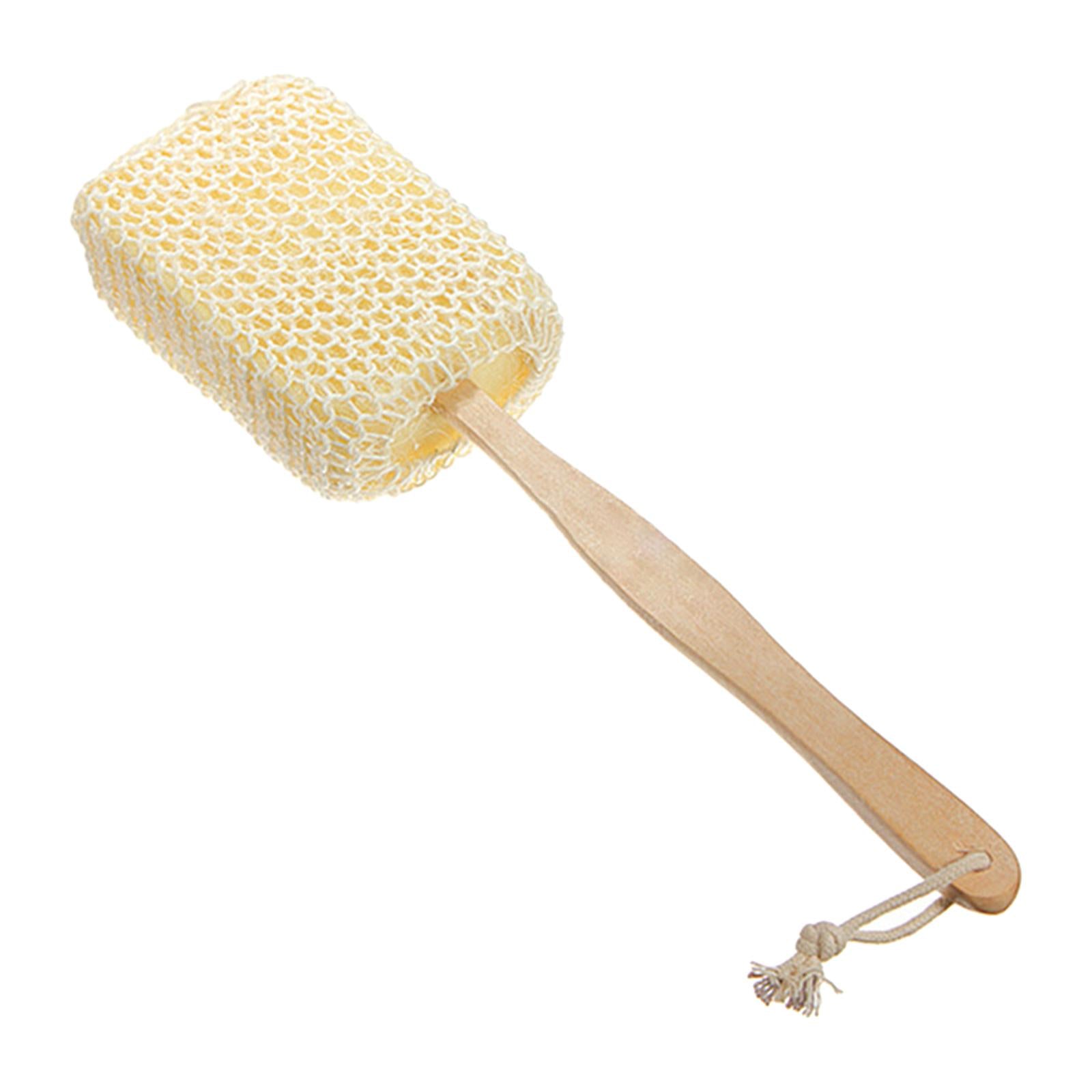 Sisal Back Scrubber Exfoliator Shower Bath Brush Cleaning for Kids Adults