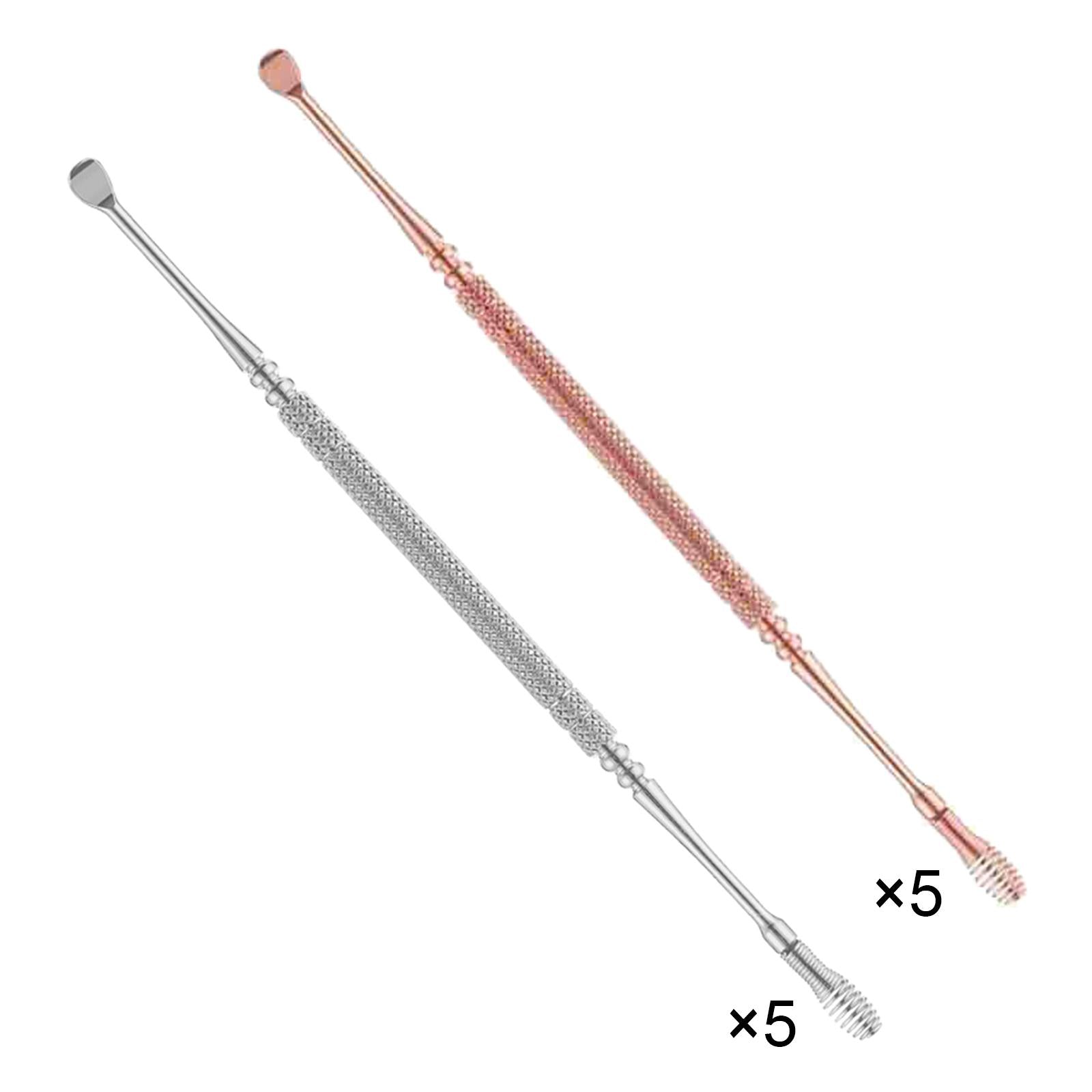 Ear Wax Removal Tool Earpick 360 Spiral for Ear Cleaning Men Women Rose Gold