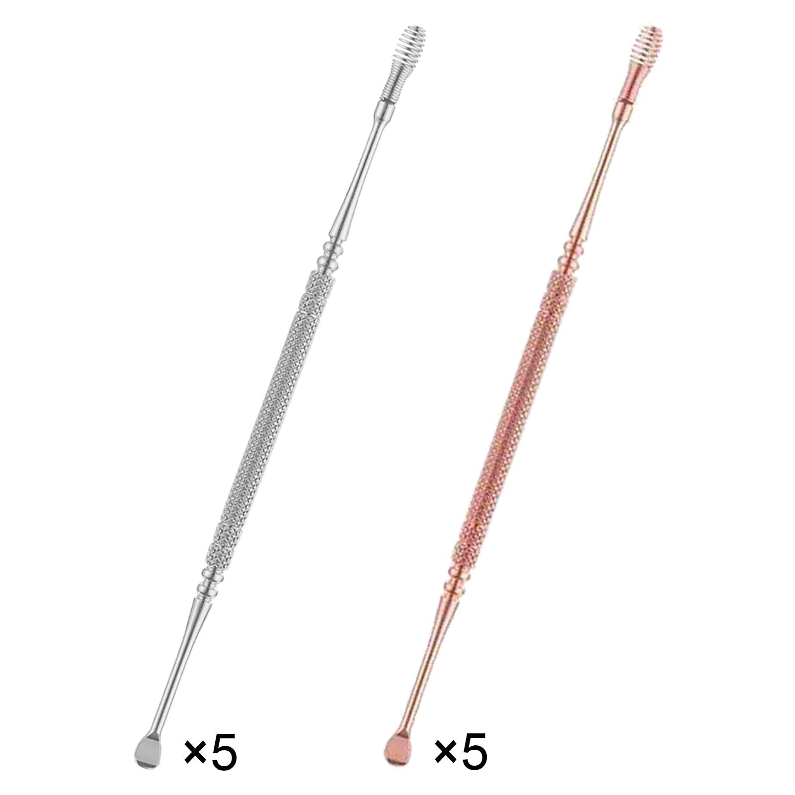 Ear Wax Removal Tool Earpick 360 Spiral for Ear Cleaning Men Women Rose Gold