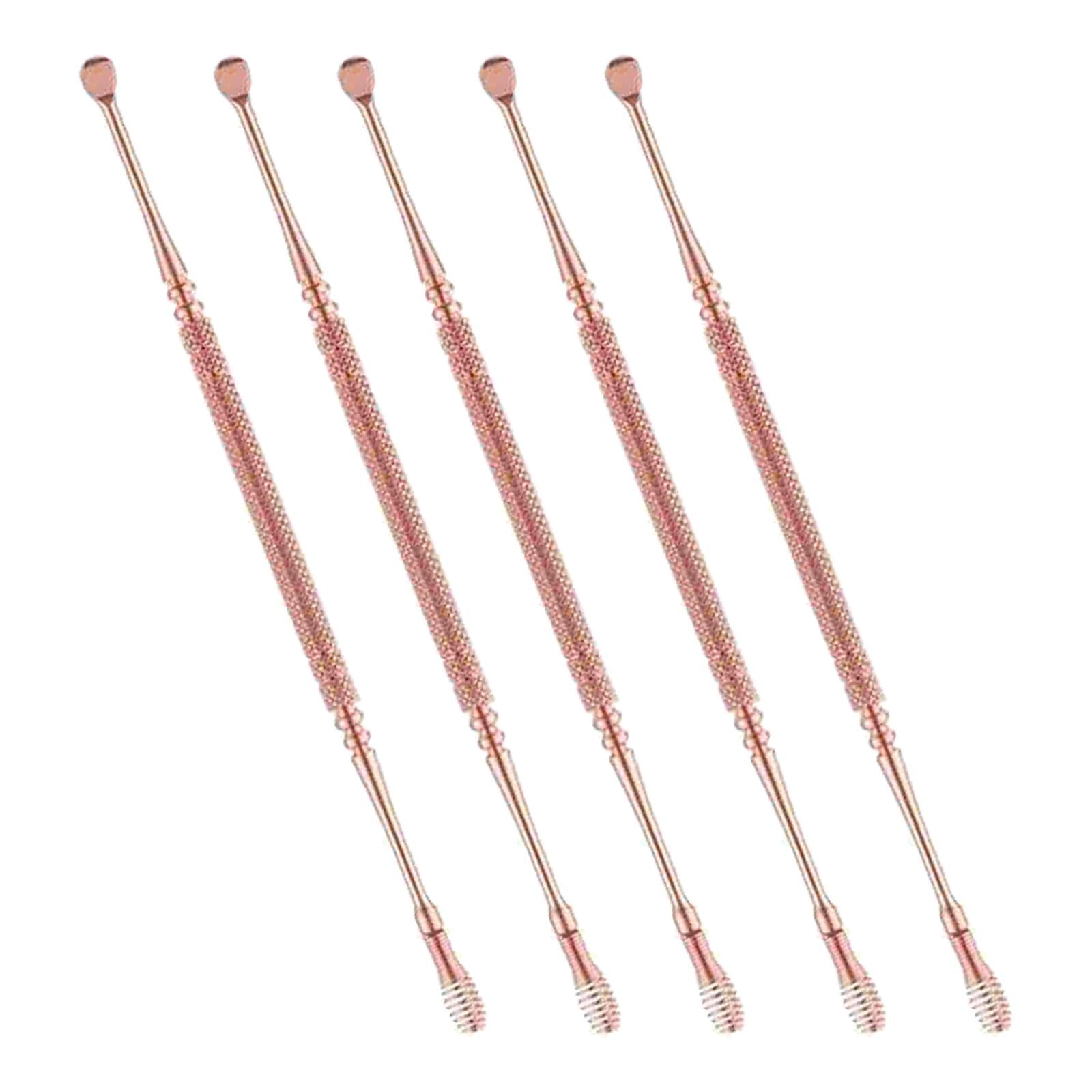 Ear Wax Removal Tool Earpick 360 Spiral for Ear Cleaning Men Women Rose Gold