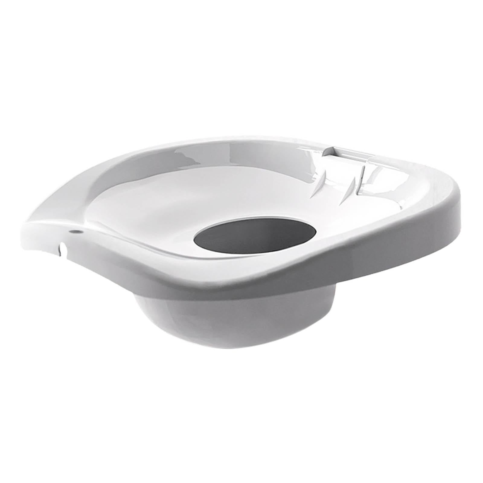 Toilet Sitz Bath Basin Hangable Soaking Basin Heavy Duty Universal Portable Gray