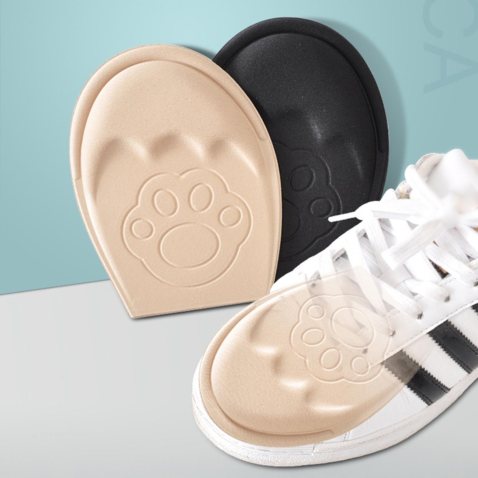 Forefoot Cushion Pad Plantar Fasciitis for All Shoes Leather Shoes Sneakers Round Toe Beige