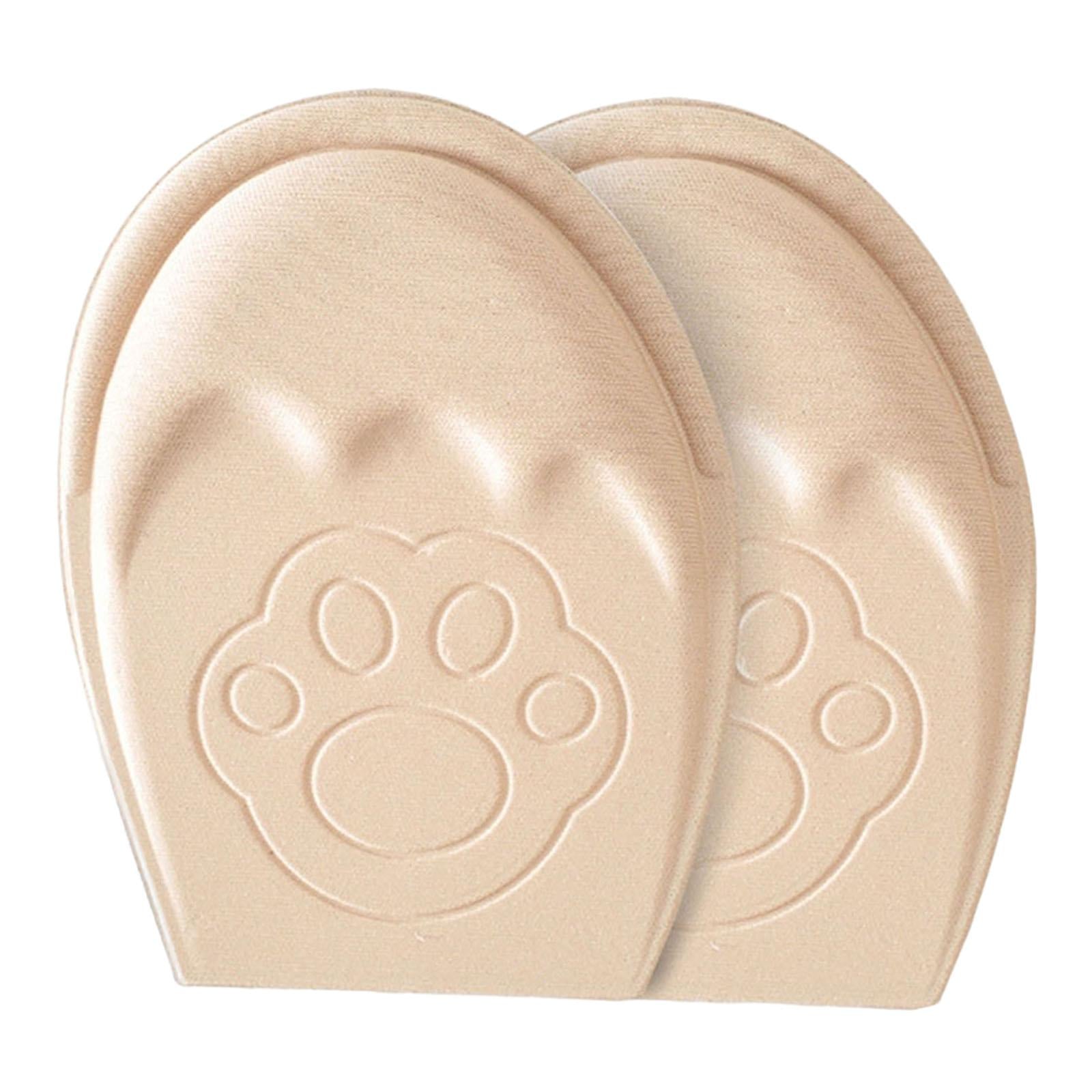 Forefoot Cushion Pad Plantar Fasciitis for All Shoes Leather Shoes Sneakers Round Toe Beige