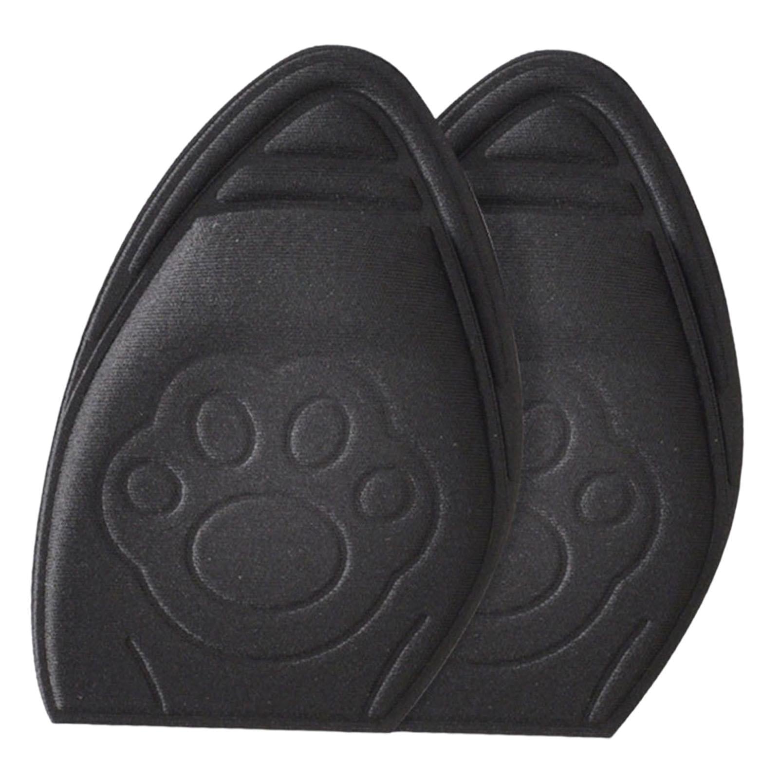 Forefoot Cushion Pad Plantar Fasciitis for All Shoes Leather Shoes Sneakers Pointed Black