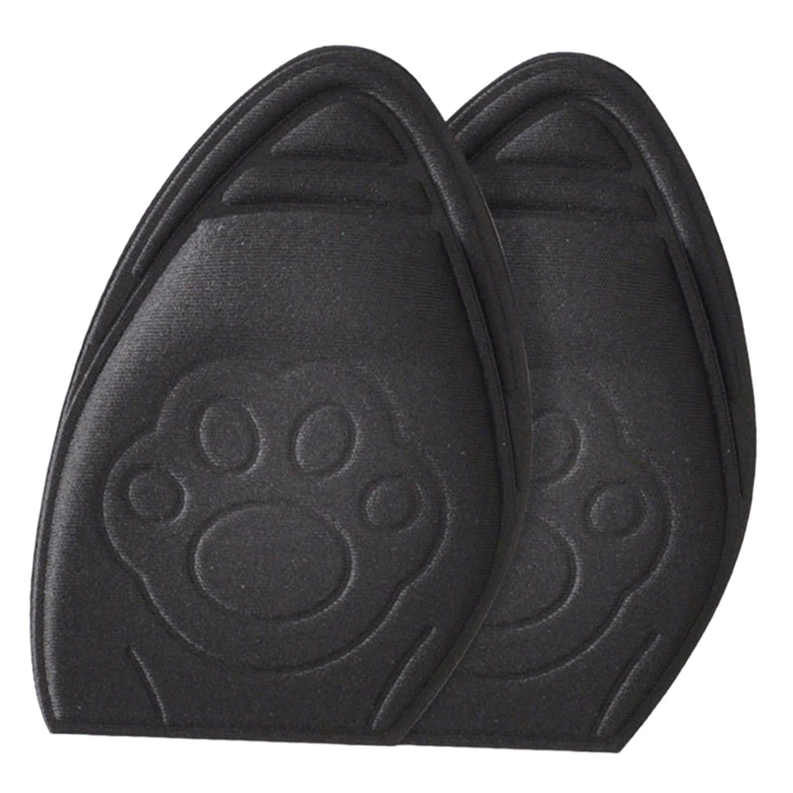 Forefoot Cushion Pad Plantar Fasciitis for All Shoes Leather Shoes Sneakers Pointed Black