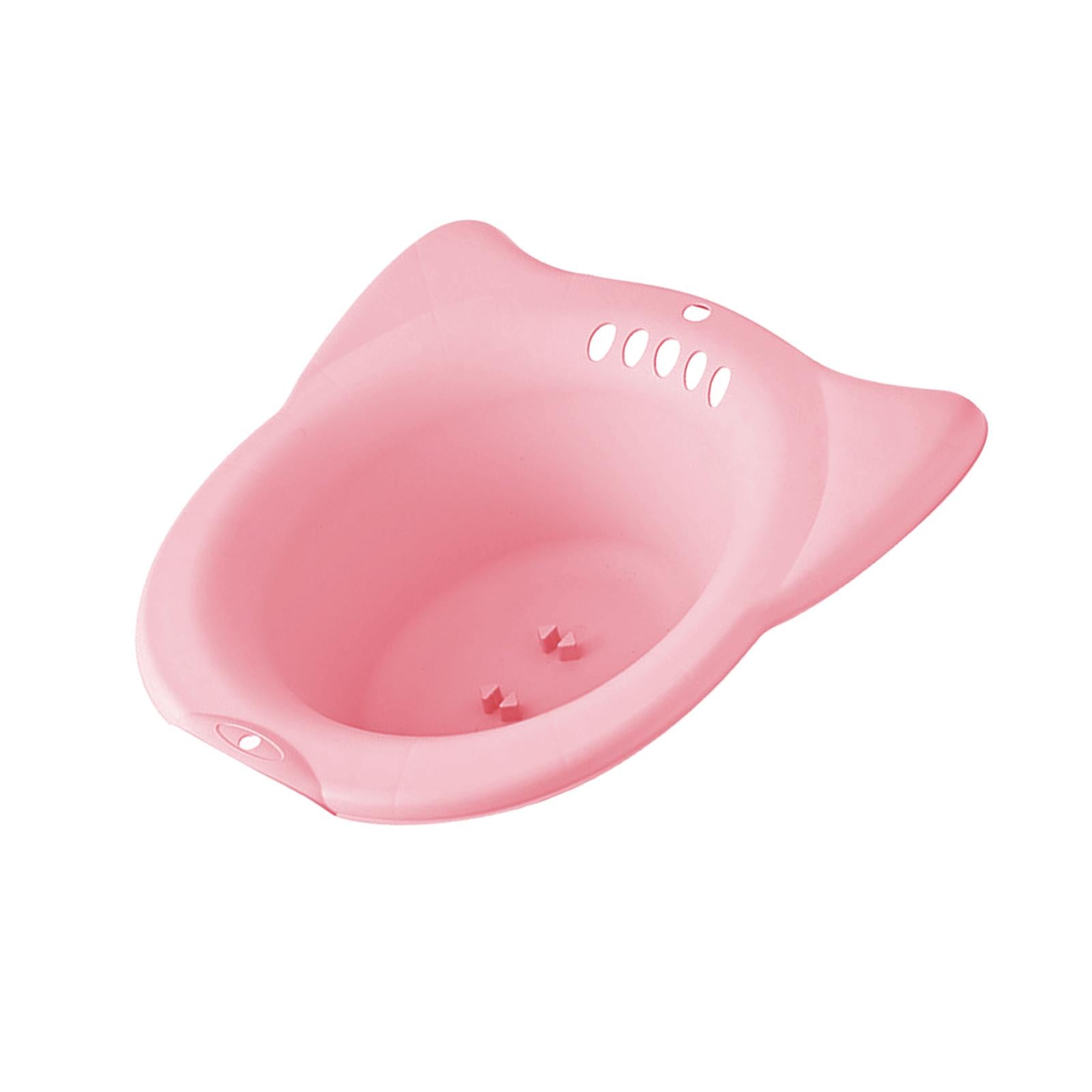 Sitz Bath Toilet Seat Universal Toilets for Patients Home Use Elderly Pink1