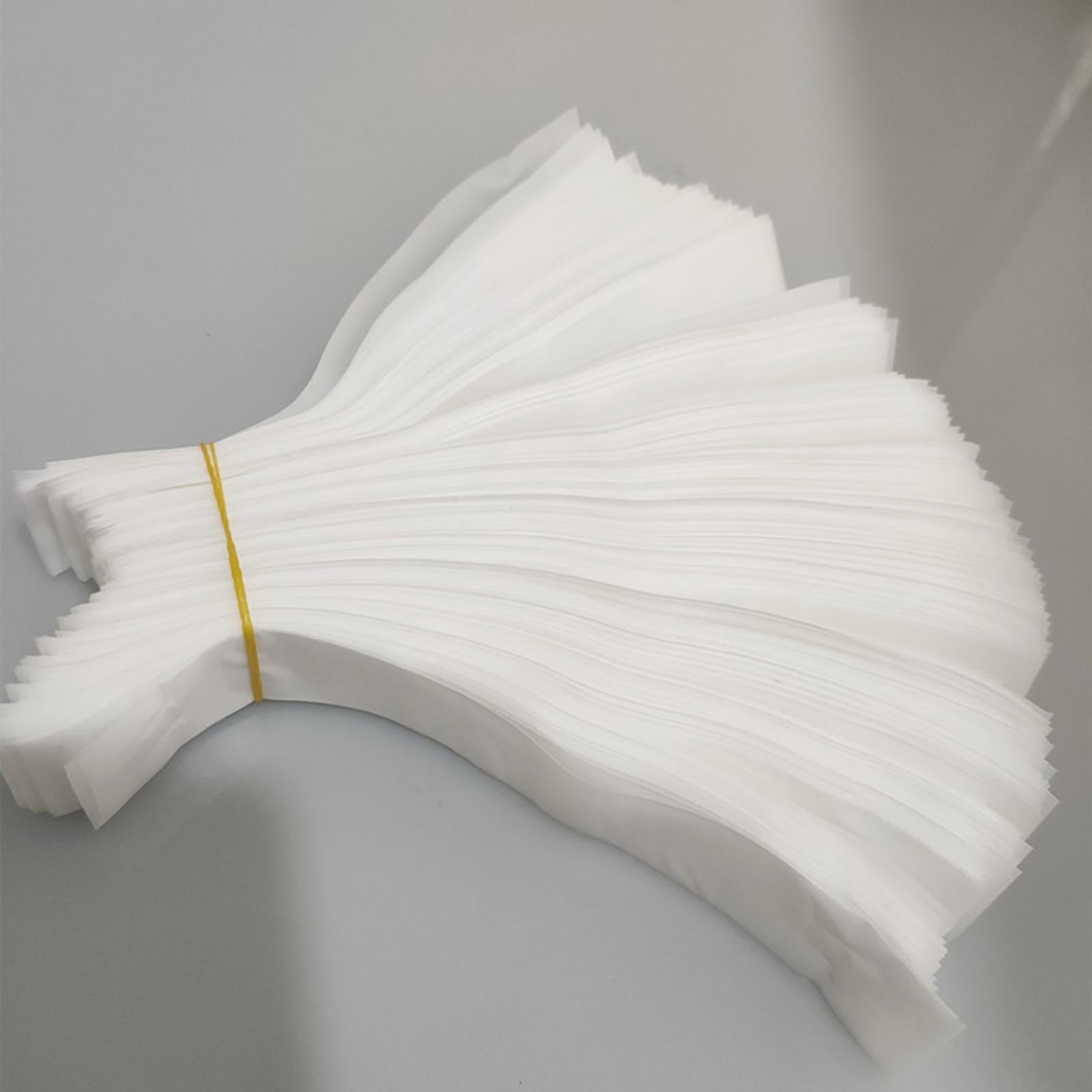 500x Frosting Eye Glass Leg Covers Made of Plastic for Salon SPA Easy to Use