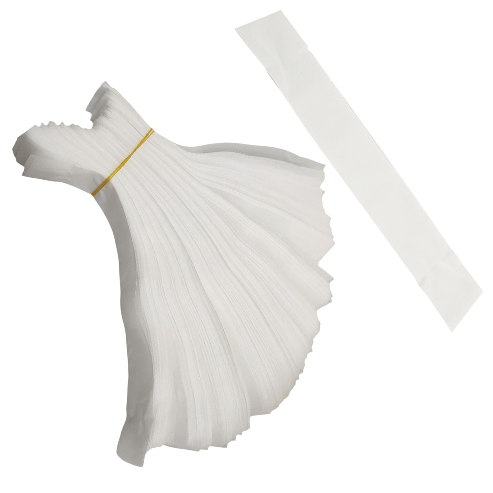 500x Frosting Eye Glass Leg Covers Made of Plastic for Salon SPA Easy to Use