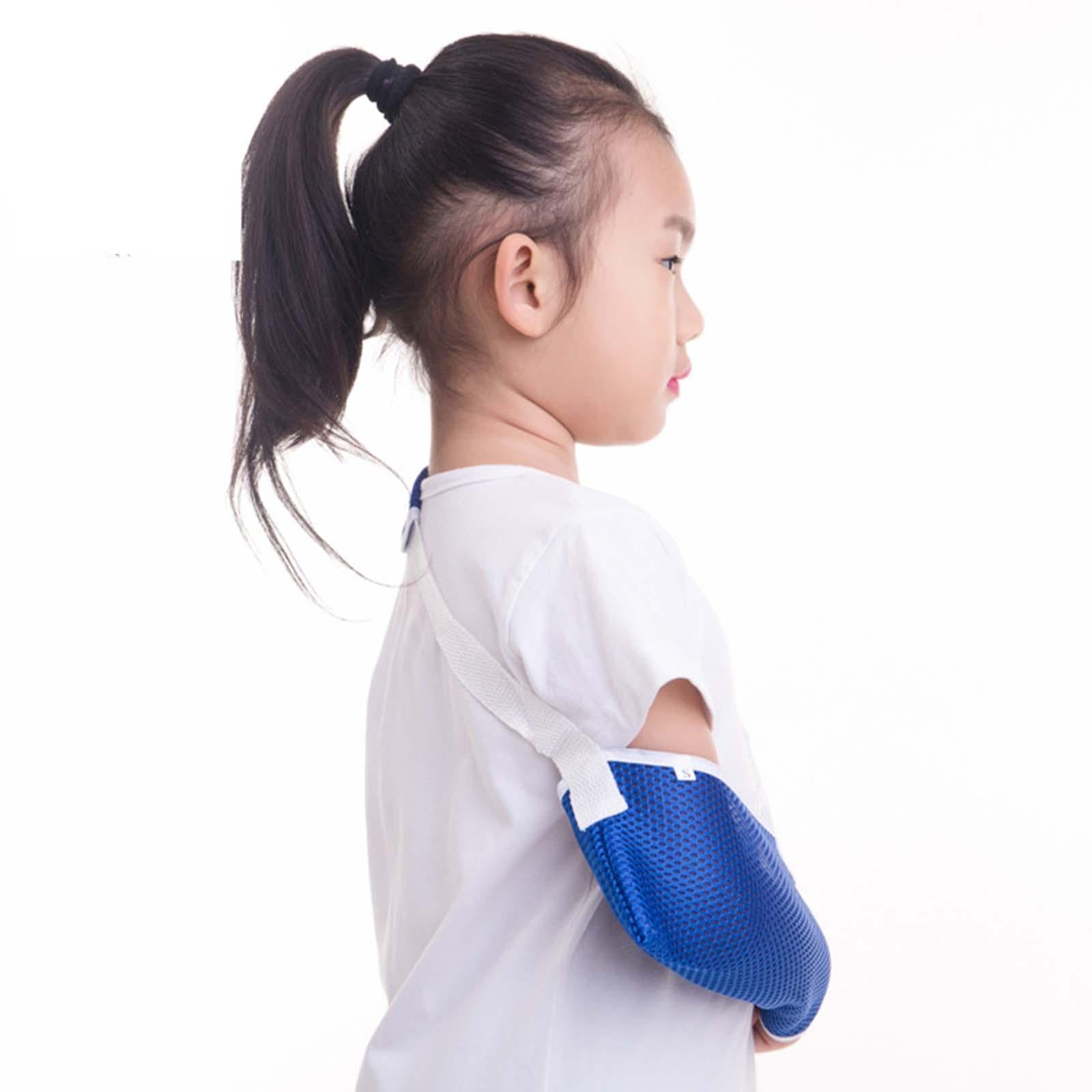 Arm Sling for Kids with Padded Shoulder Strap for Broken Arm Dislocated L 29x10cm