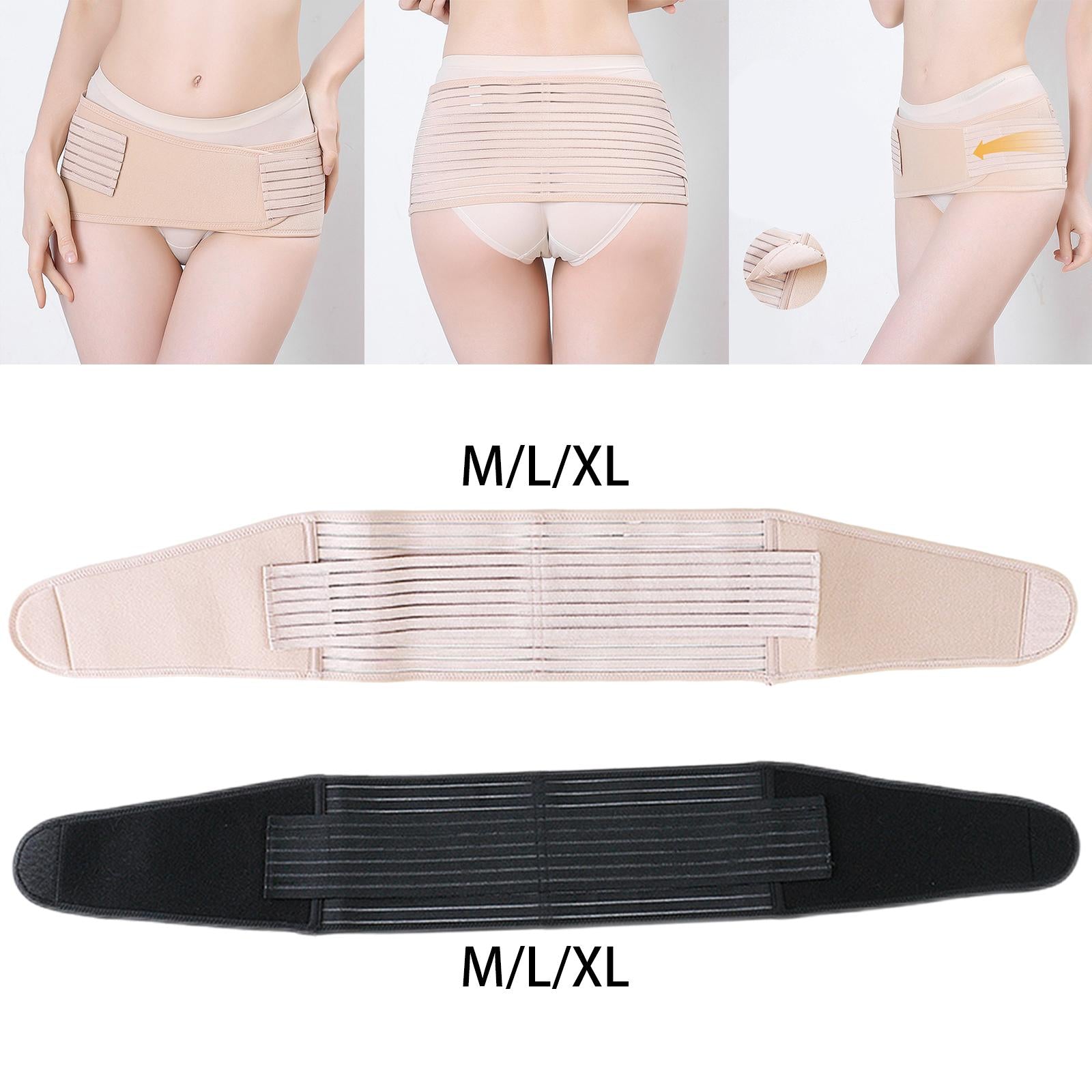 Sacroiliac Joint Belt Postpartum Recovery for Pelvic Tilt Correction Women Black M