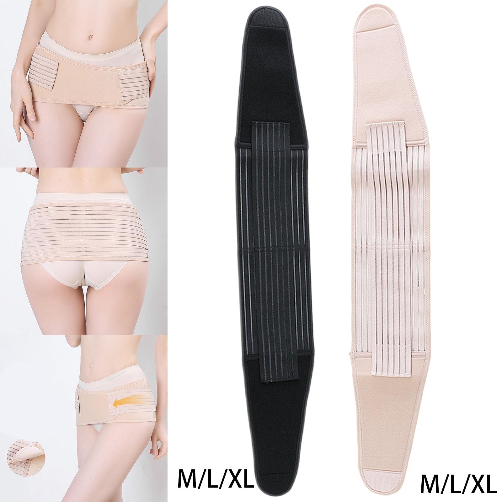 Sacroiliac Joint Belt Postpartum Recovery for Pelvic Tilt Correction Women Black M