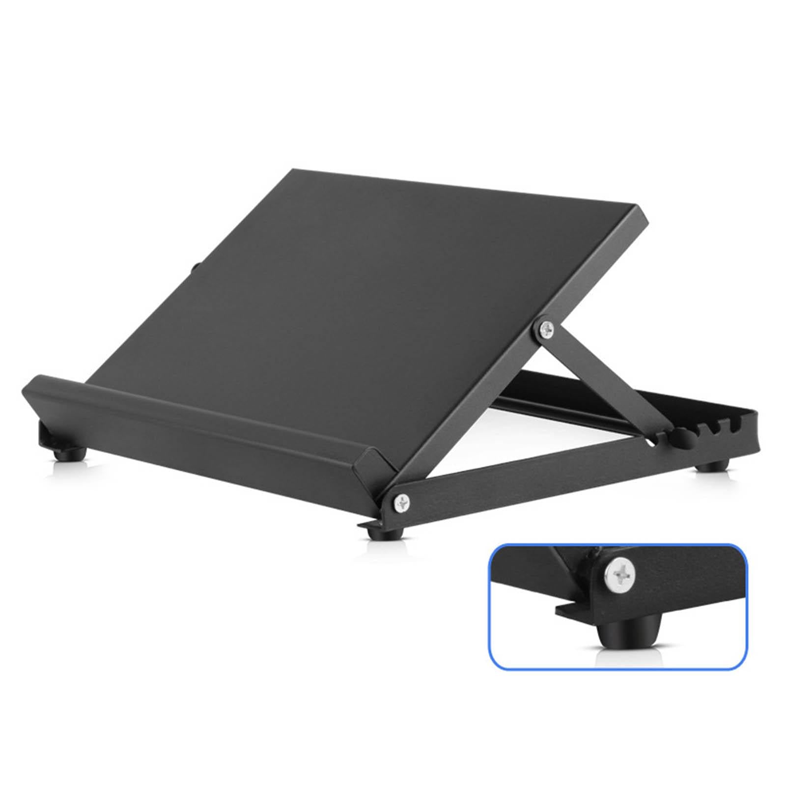 Slant Board Calf Stretcher Ankle Foot Incline Board Black Without Pads