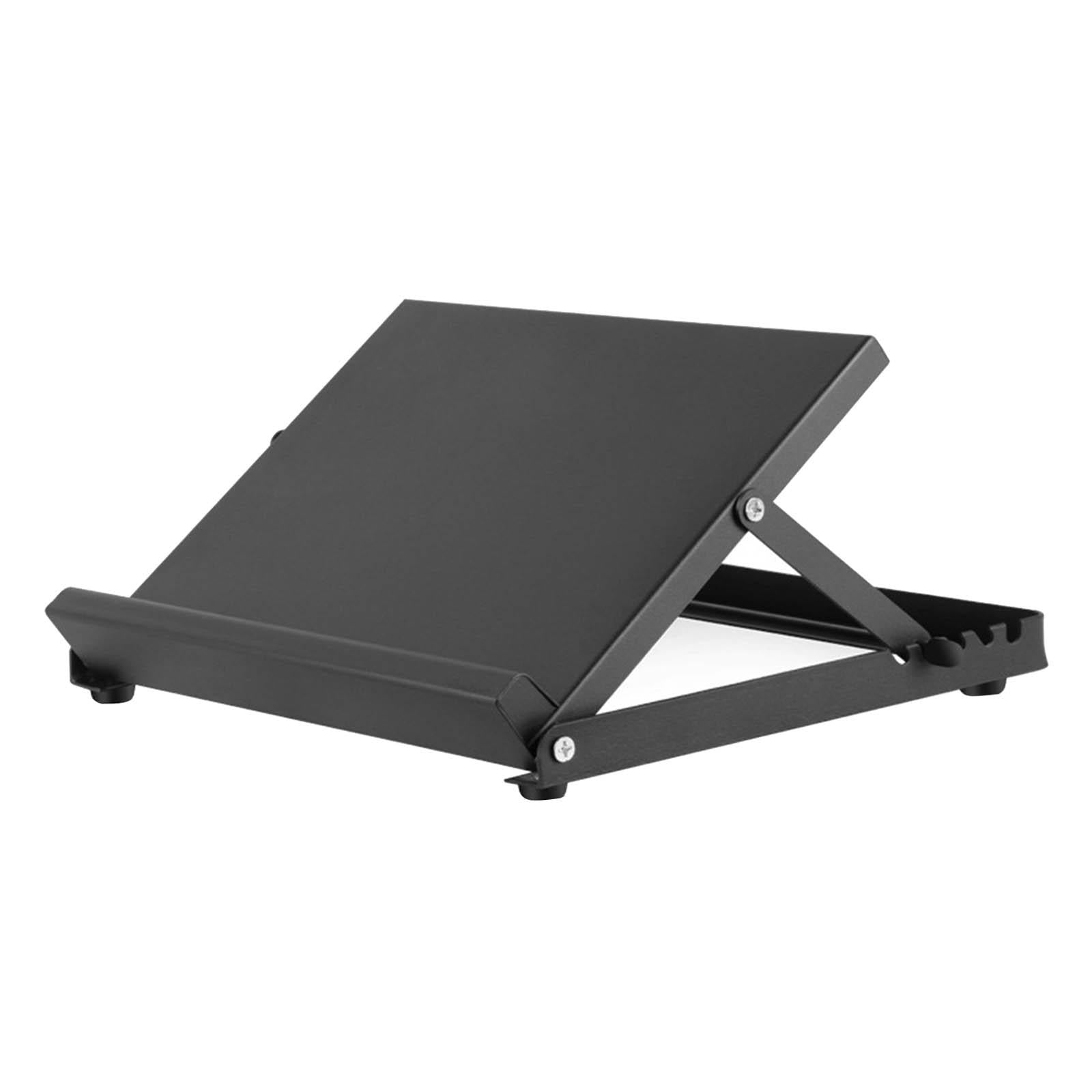 Slant Board Calf Stretcher Ankle Foot Incline Board Black Without Pads
