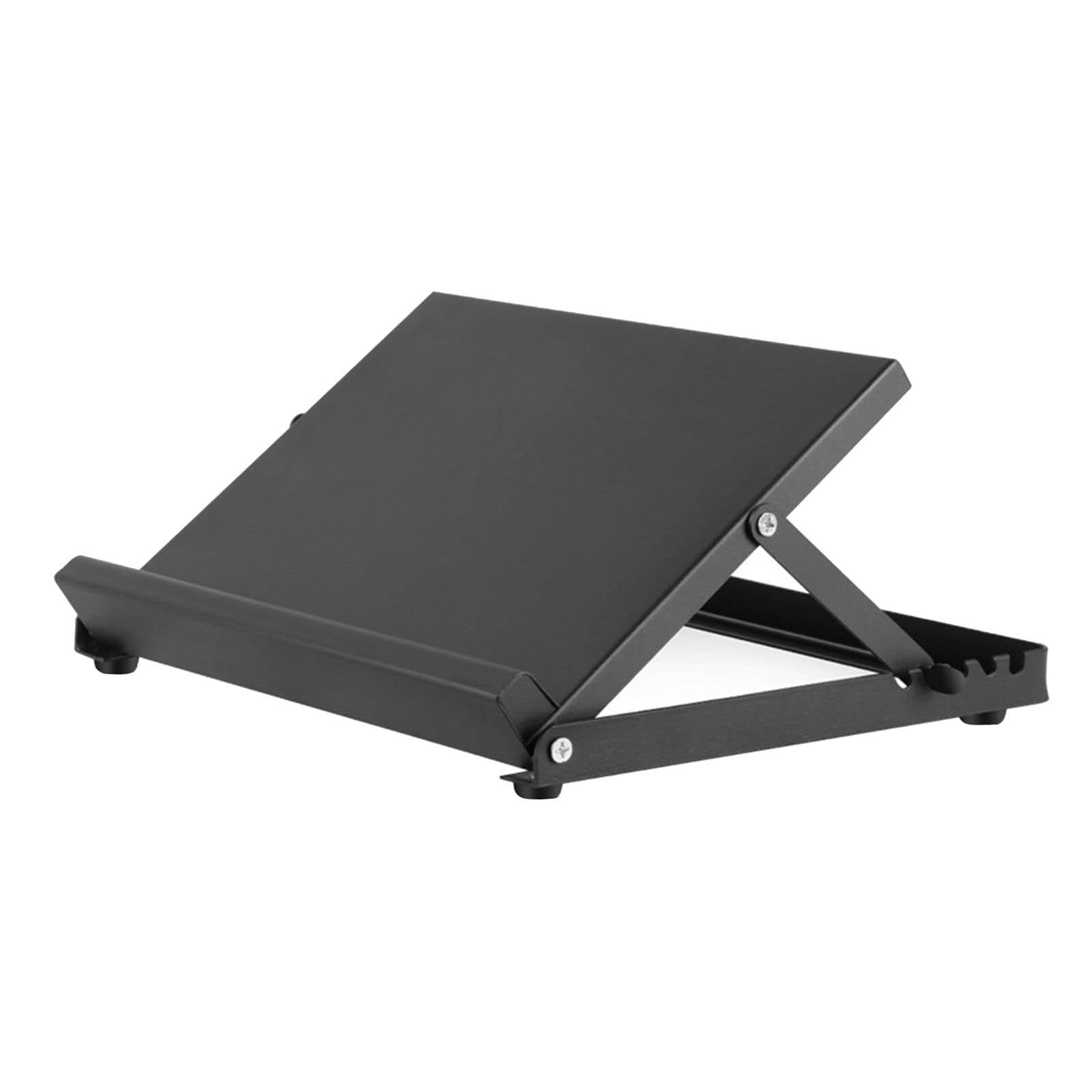 Slant Board Calf Stretcher Ankle Foot Incline Board Black Without Pads