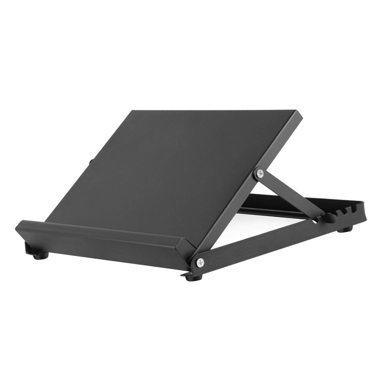 Slant Board Calf Stretcher Ankle Foot Incline Board Black Without Pads