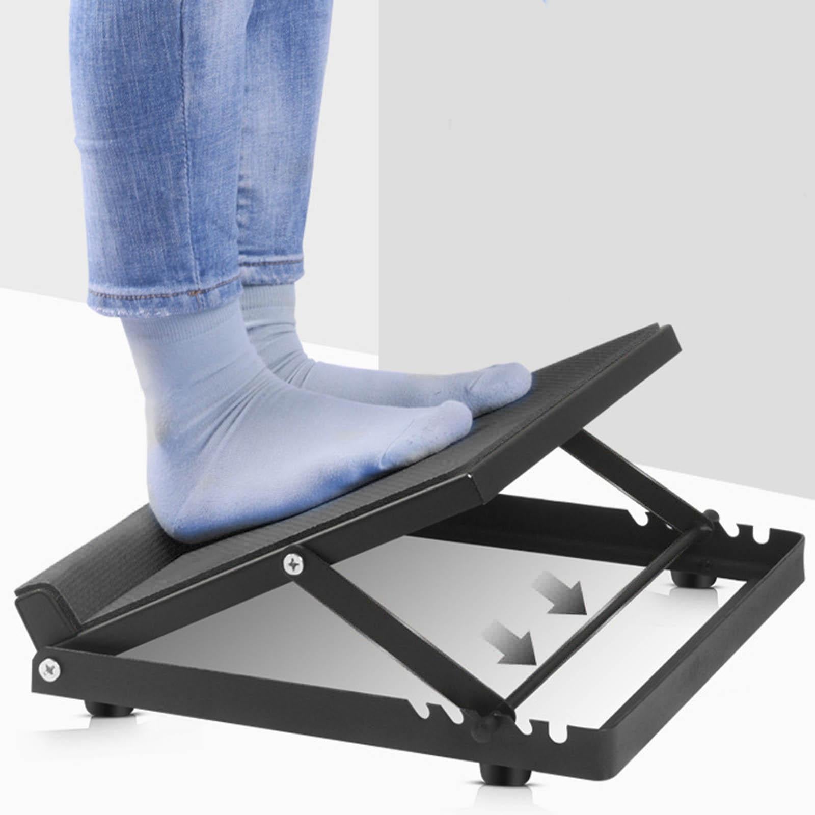Slant Board Calf Stretcher Ankle Foot Incline Board Black Without Pads