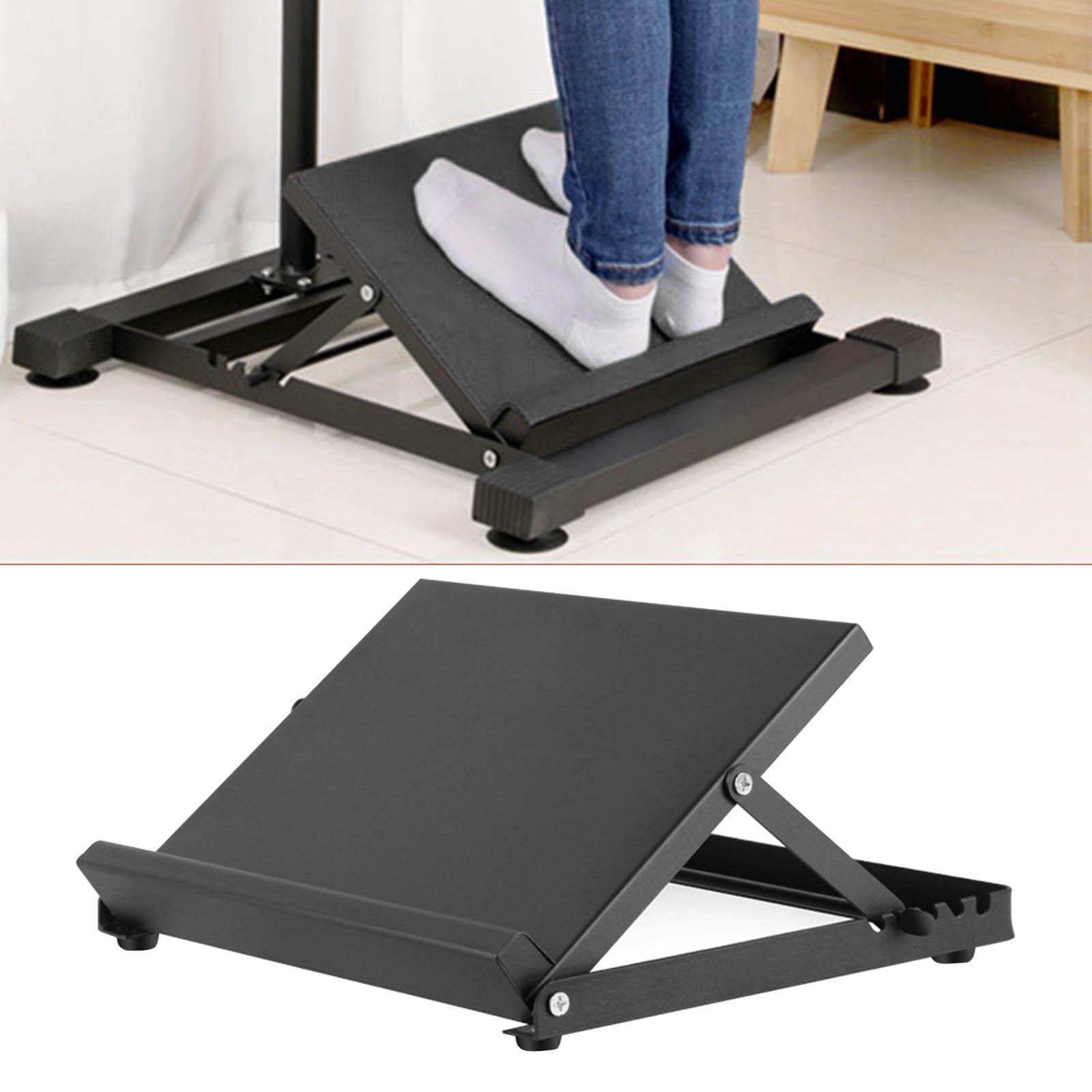 Slant Board Calf Stretcher Ankle Foot Incline Board Black Without Pads