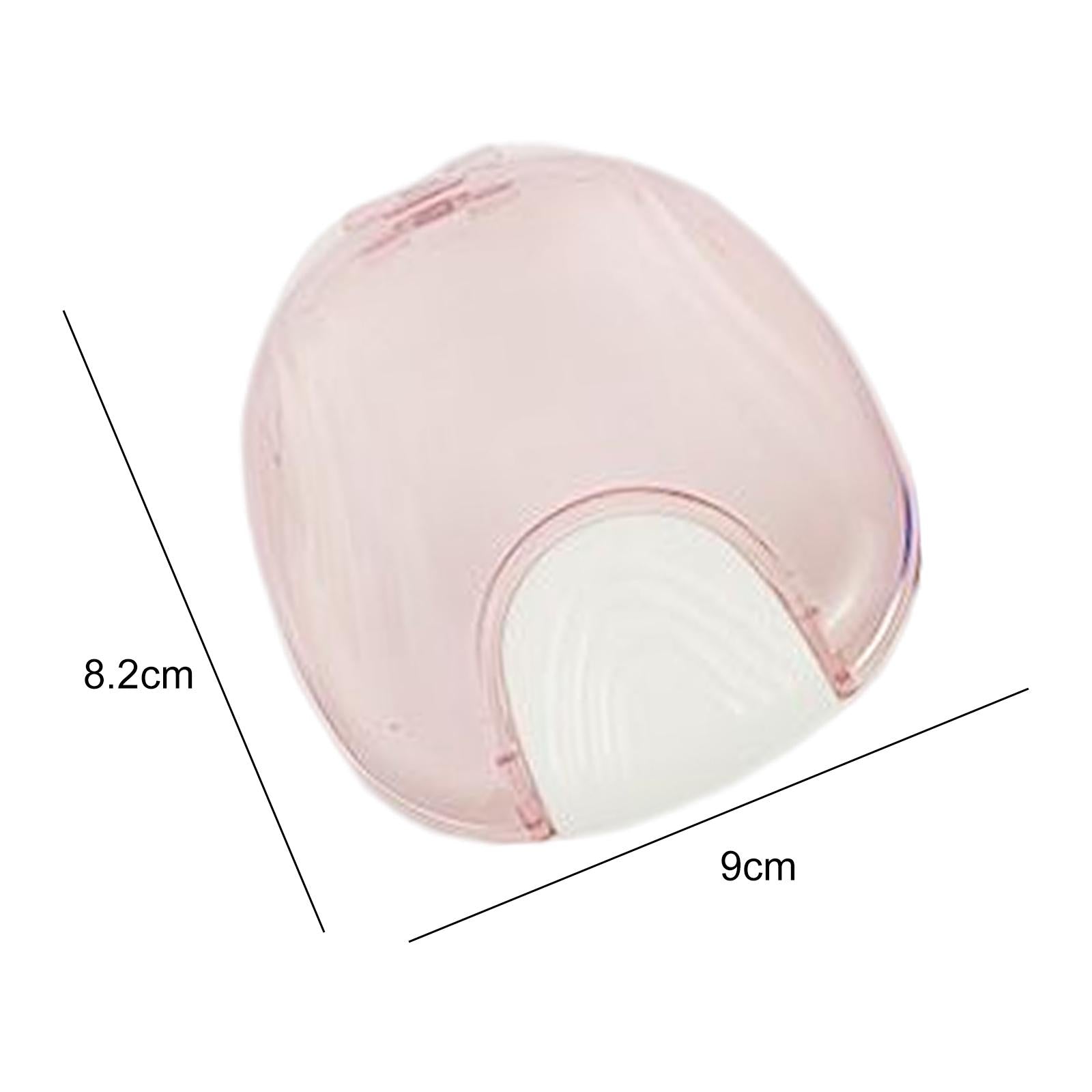 Retainer Case Cleaning Box Holder for Mouth Guard Aligner Pink