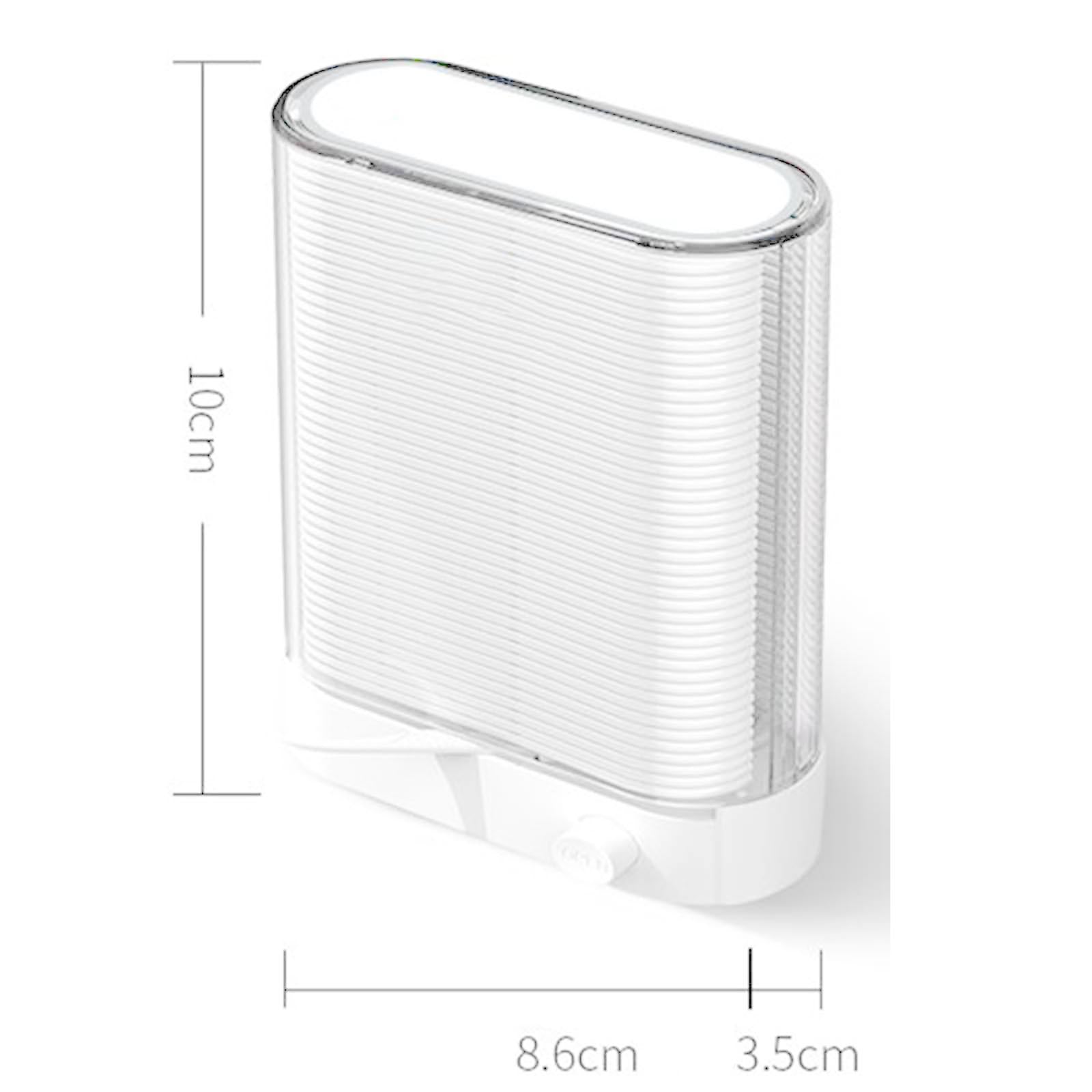 Automatic Floss Storage Box Portable Dispenser for Oral Care Bathroom White