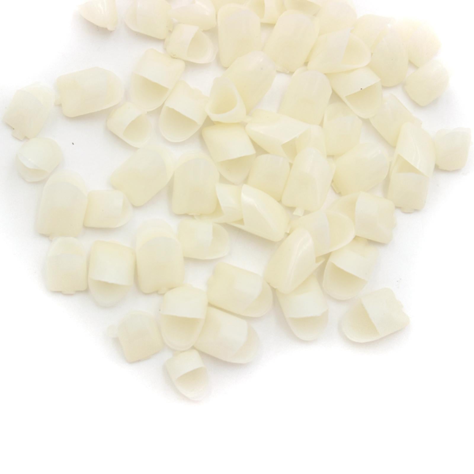 Pack of 60 Resin Temporary Teeth Crown Professional Anterior Teeth